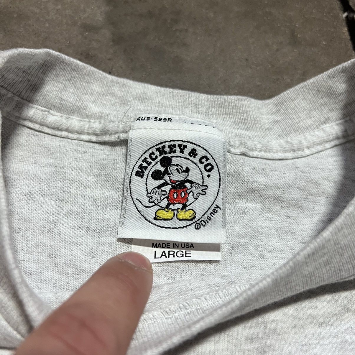 Mickey & Co. Vintage Mickey & Co Jeanswear T shirt Embroidered 90s USA Size US L / EU 52-54 / 3 - 8 Thumbnail