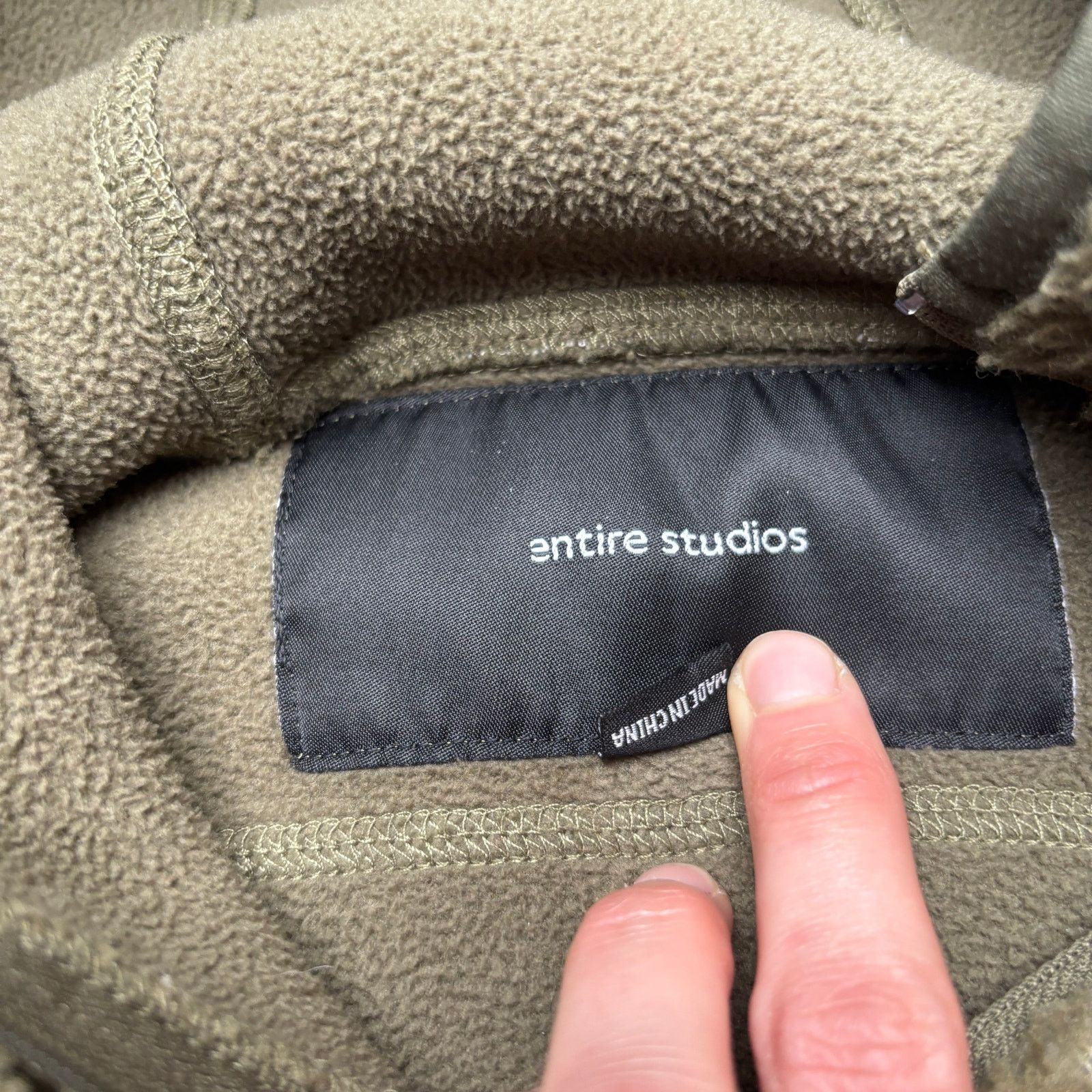Entire Studios Entire Studios Fluffy Fleece Pullover Hooded Jacket Men's M Size US M / EU 48-50 / 2 - 5 Thumbnail