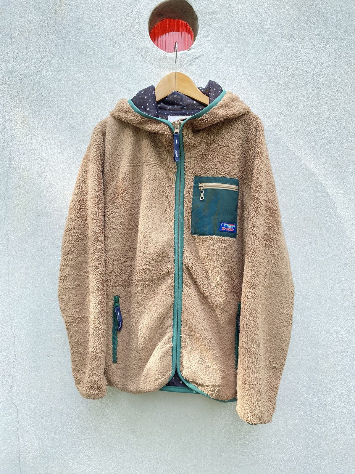 Japanese Brand Vintage X-girl Single Pocket Fleece Hoodie Size US S / EU 44-46 / 1 - 1 Thumbnail