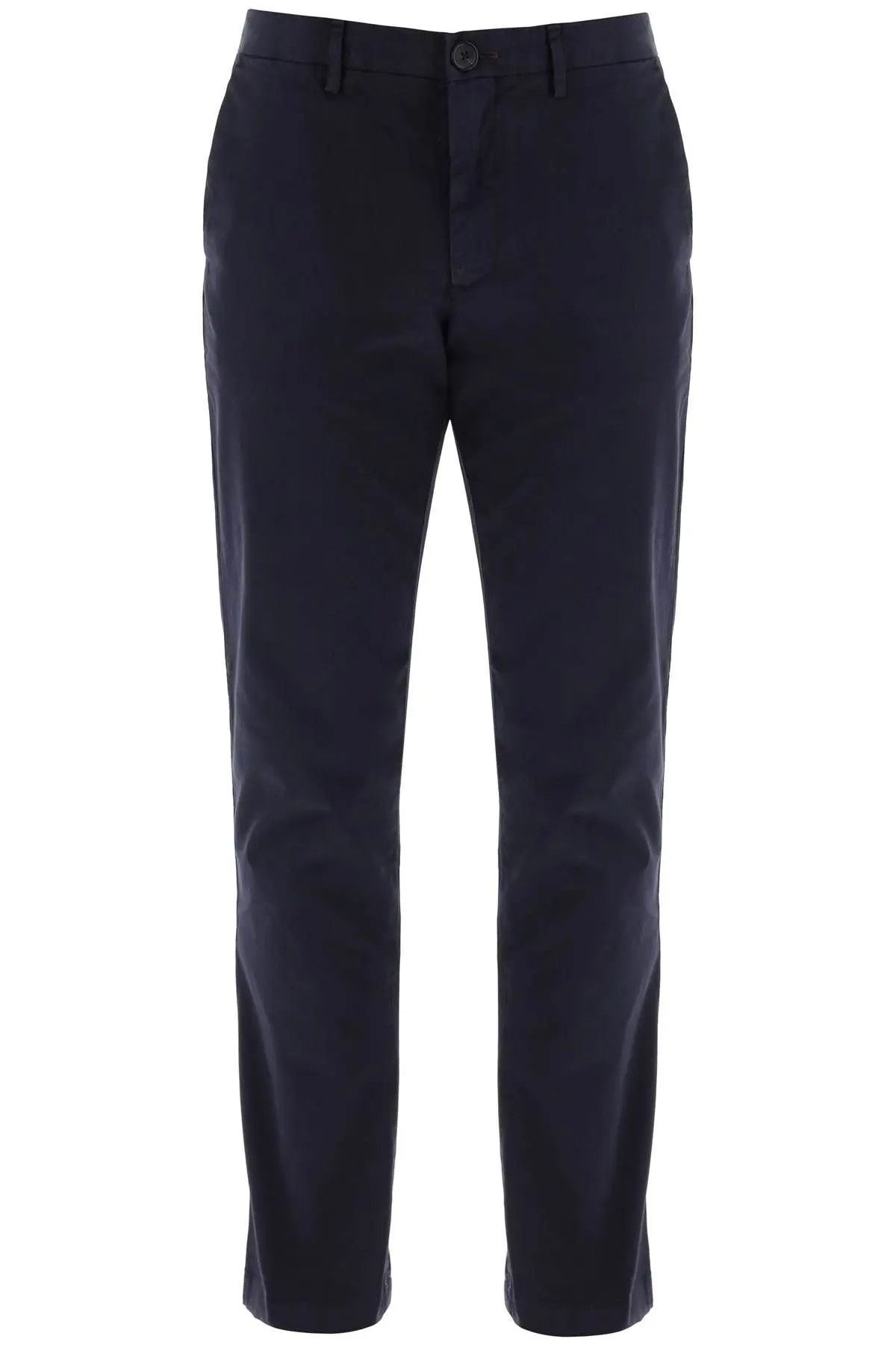 image of Paul Smith O1S22I1N0324 Cotton Stretch Chino Pant In Blue, Men's (Size 31)