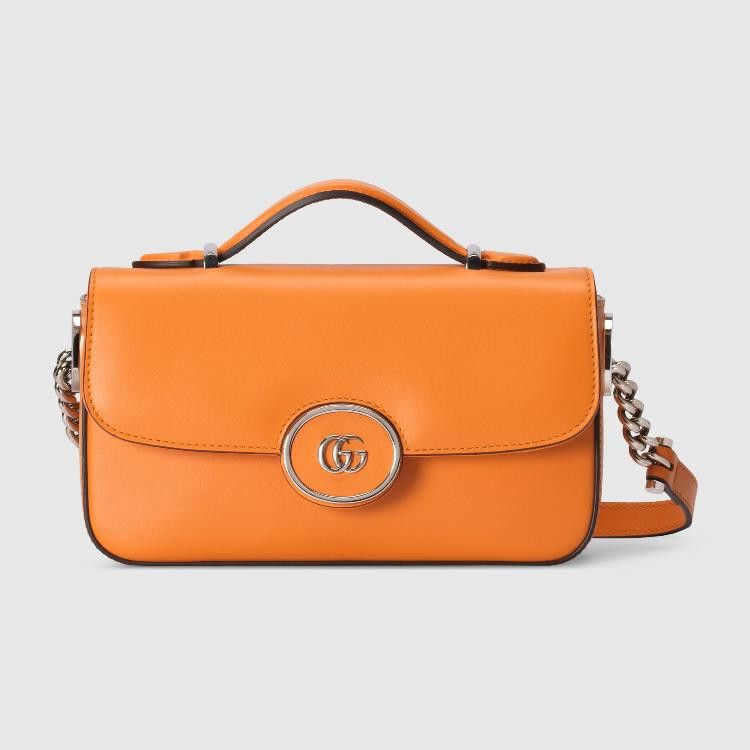 Gucci o1mt1gz0325 Size: OS / Petite GG Mini Shoulder Bag in Orange Size ONE SIZE - 3 Thumbnail