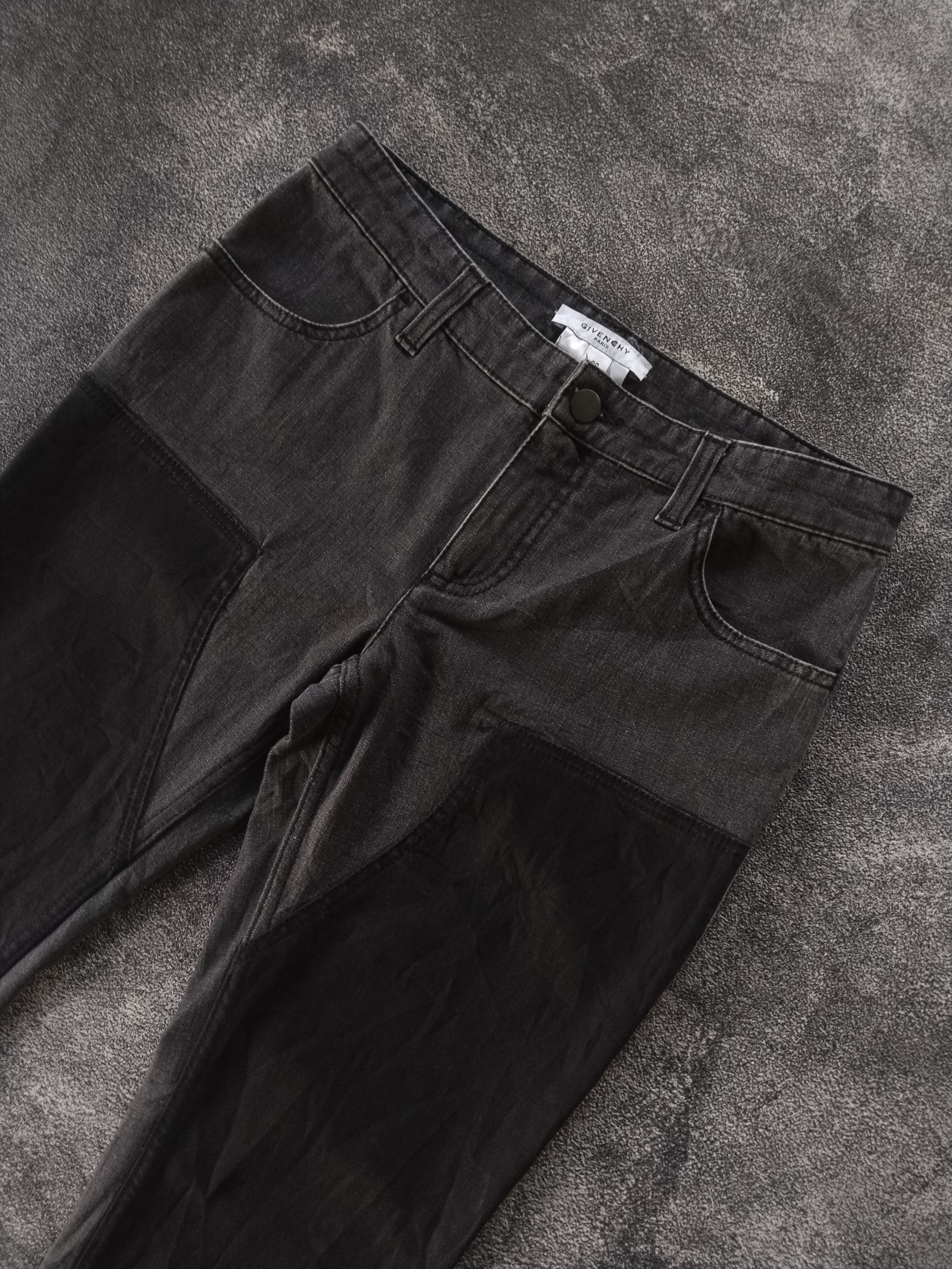Givenchy GIVENCHY Jeans pants Double Kne Two Tone Panelled Jeans Size 25" / US 0 / IT 36 - 3 Thumbnail