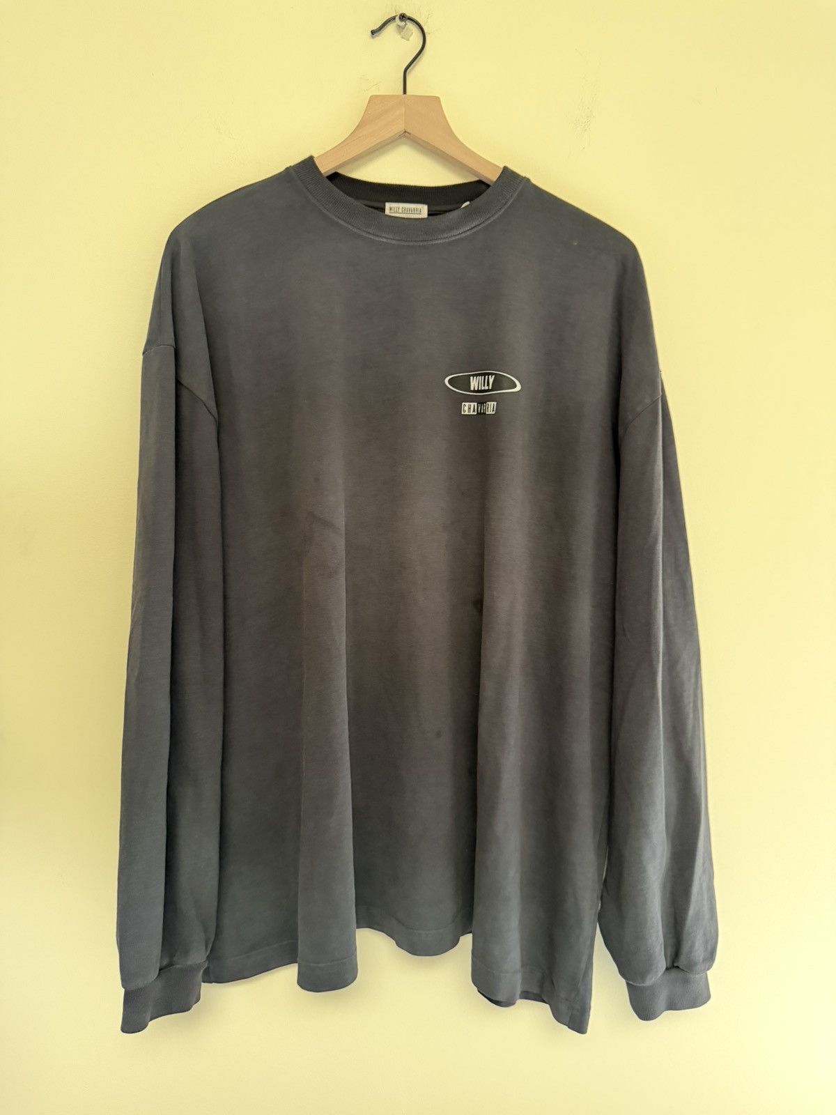 Willy Chavarria Willy Chavarria Long Sleeve Buffalo Tee Size US M / EU 48-50 / 2 - 1 Thumbnail
