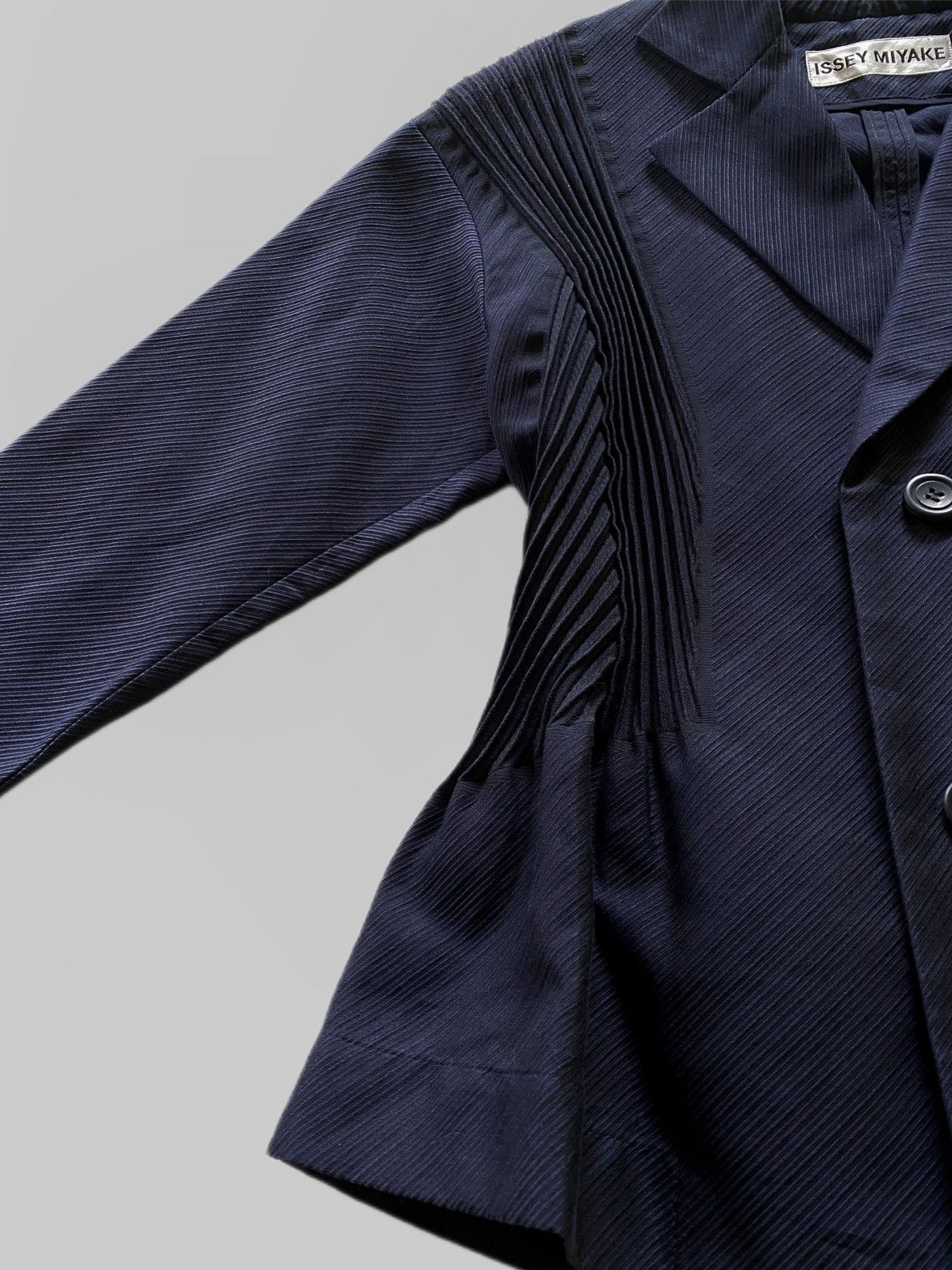 Issey Miyake ARCHIVES❗️ ISSEY MIYAKE Pleated Panel Jacket Size M / US 6-8 / IT 42-44 - 7 Thumbnail