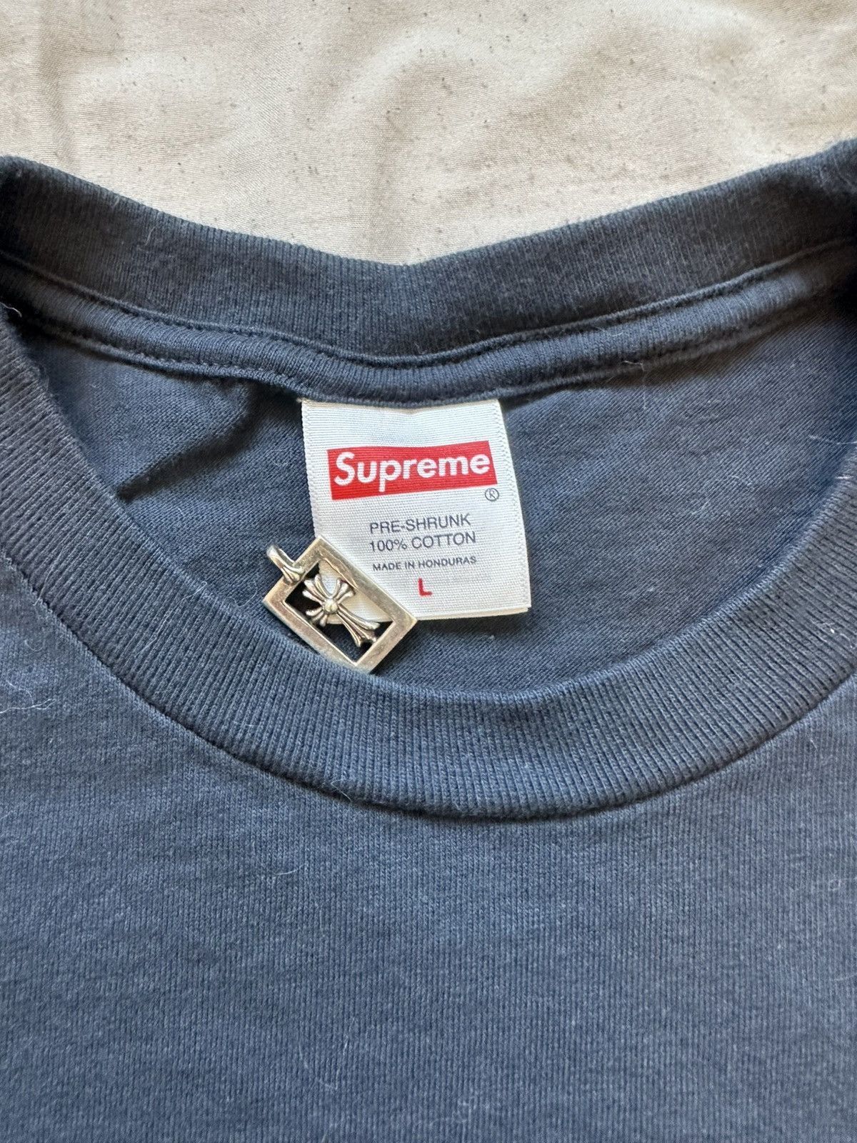 Supreme supreme arabic box logo tee Size US L / EU 52-54 / 3 - 3 Thumbnail