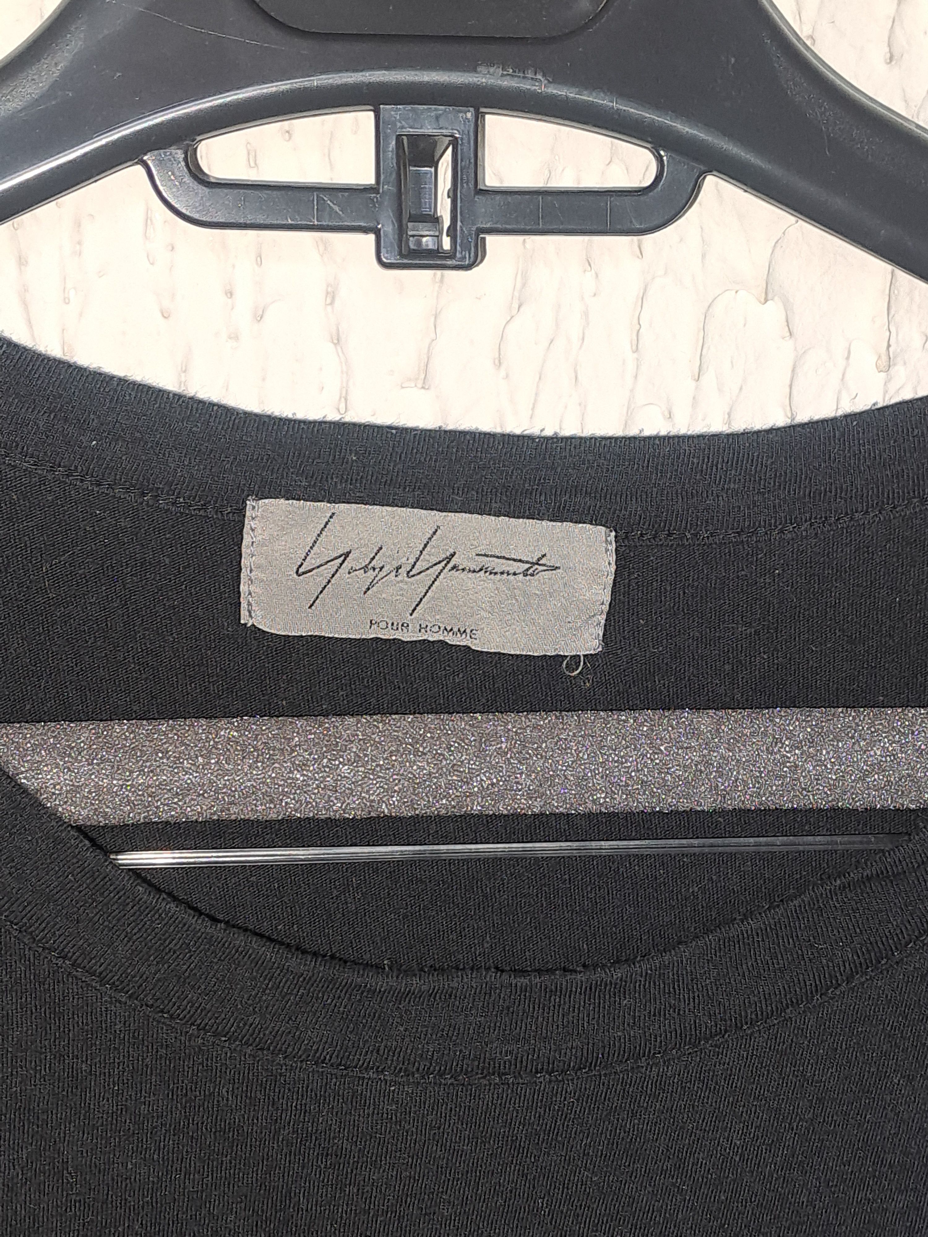 Yohji Yamamoto Yohji Yamamoto Pour Homme T-Shirt Size 3 Size US L / EU 52-54 / 3 - 3 Thumbnail