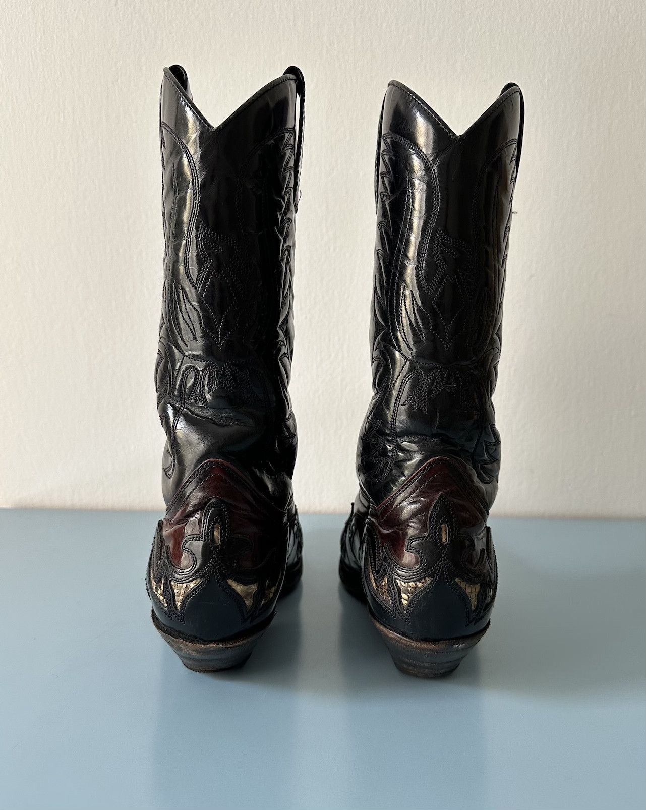 Sendra Sendra Cuban Heel Cowboy Boots - UK7/EU40 leather & python Size US 7 / EU 40 - 8 Thumbnail
