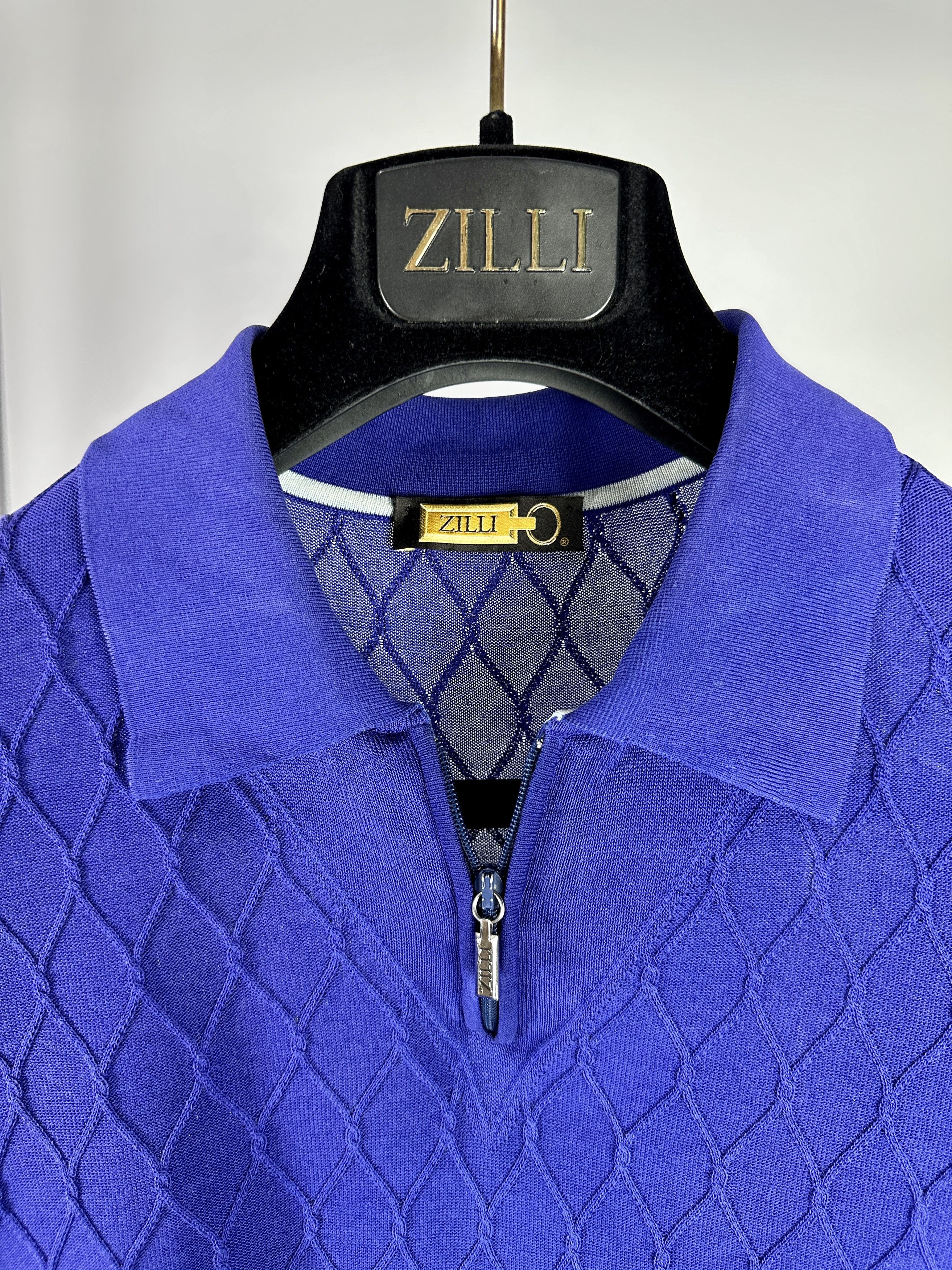 Zilli Men's polo ZILLI Size US M / EU 48-50 / 2 - 2 Thumbnail