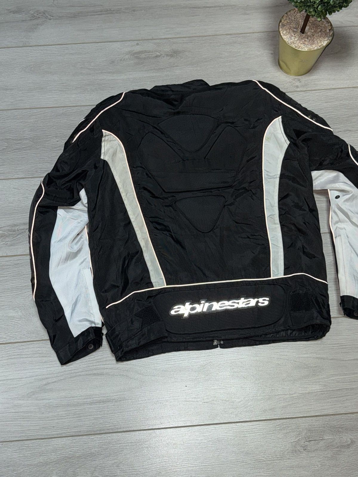 Alpinestars Alpinestars vintage racing moto protection jacket big logo Size US M / EU 48-50 / 2 - 11 Thumbnail
