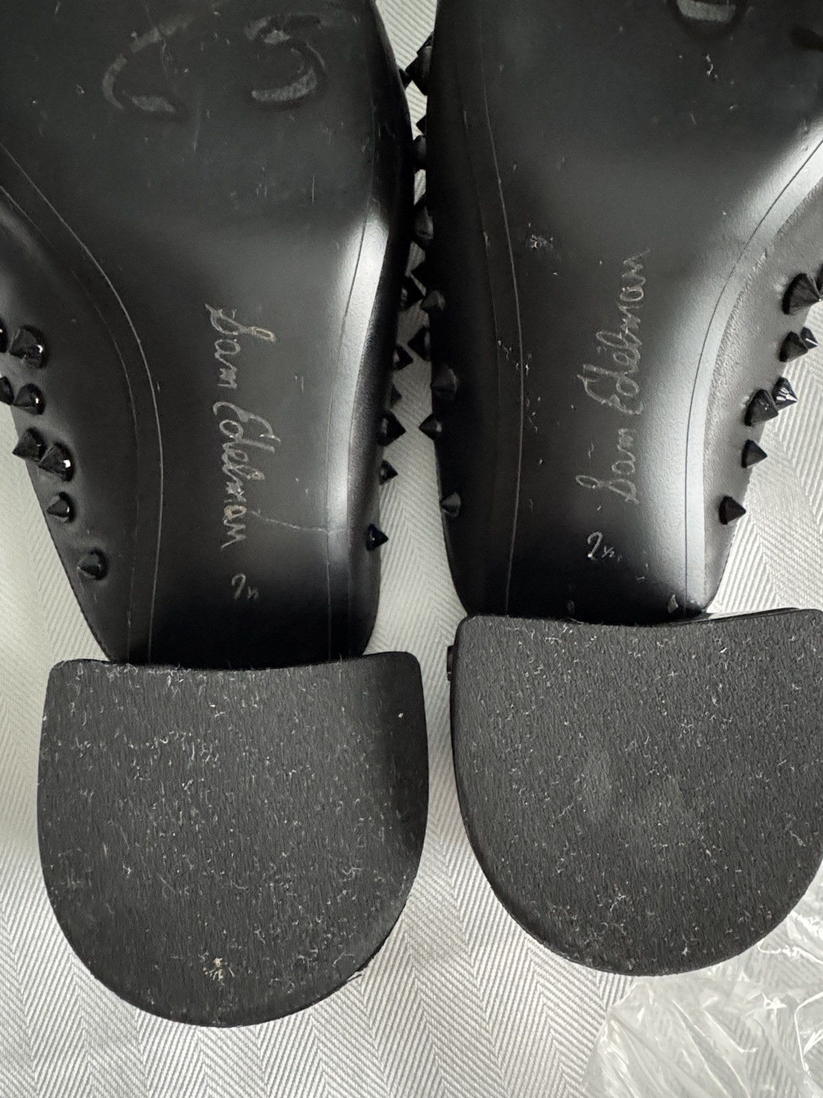 Sam Edelman Sam Edelman leather studded loafers Size US 7.5 / IT 37.5 - 5 Thumbnail