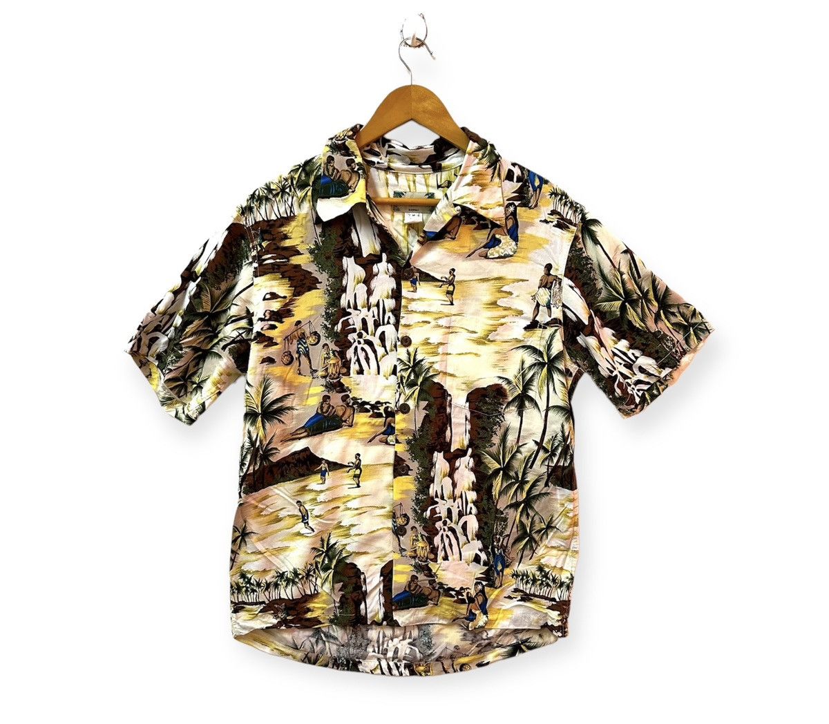 vintage KAMEHAMEHA hawaii rayon t shirts