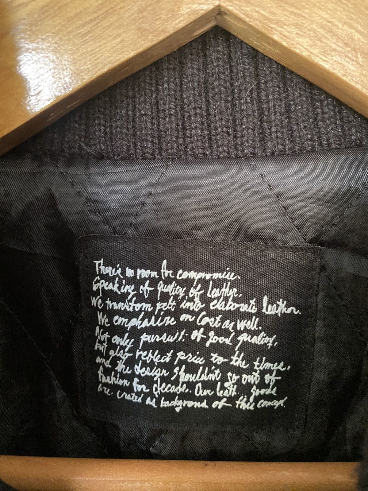 NANO universe Iconic Nano Universe Black Leather varsity Jacket Size US M / EU 48-50 / 2 - 9 Thumbnail