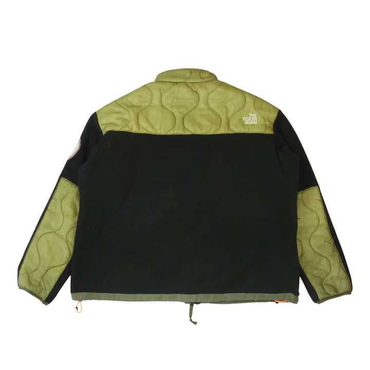 READYMADE o1tko11224 Panelled Fleece Jacket in Khaki/Black Size US L / EU 52-54 / 3 - 2 Thumbnail