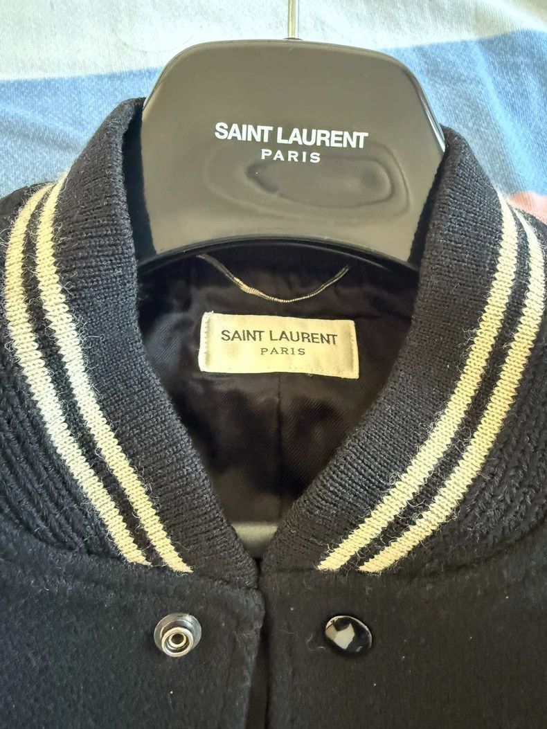 Saint Laurent Paris Saint Laurent Paris Classic baseball jacket-2506 Size US L / EU 52-54 / 3 - 3 Thumbnail