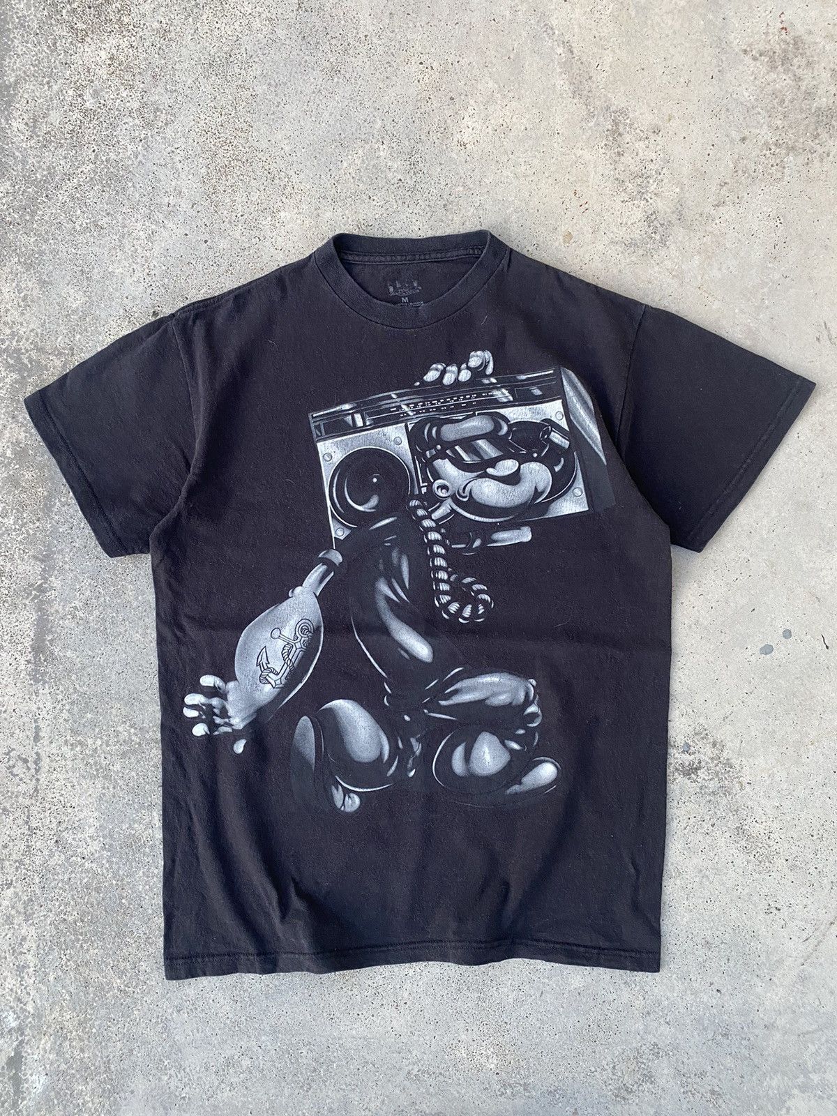 Cartoon Network 2000s Popeye The Sailor Man Movie Tee Size US M / EU 48-50 / 2 - 1 Thumbnail