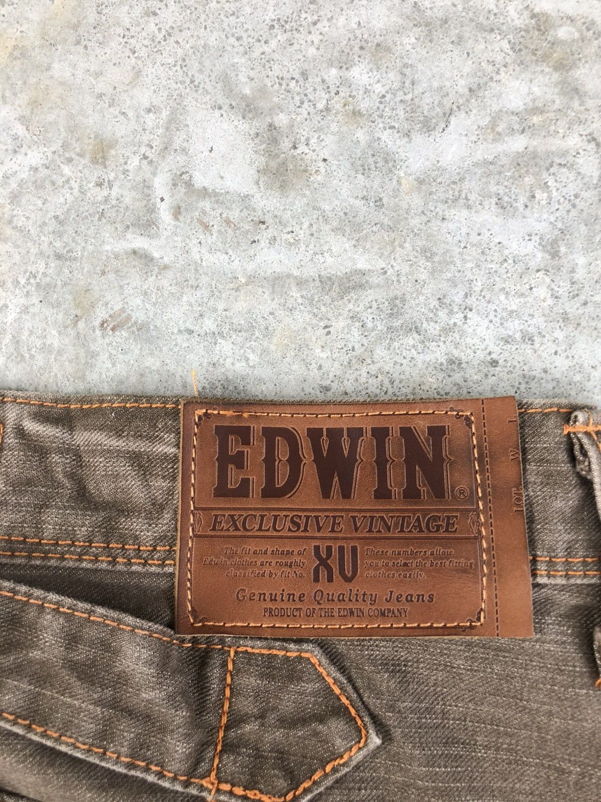 If Six Was Nine Japanese Edwin Exclusive Flared Jeans Distressed Bootcut Size US 31 - 18 Thumbnail