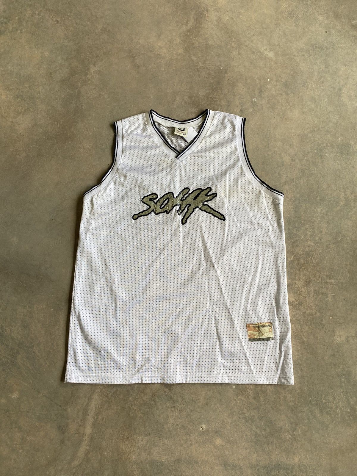 RARE☠️ SOHK MESH SINGLET SKATE y2k 90s