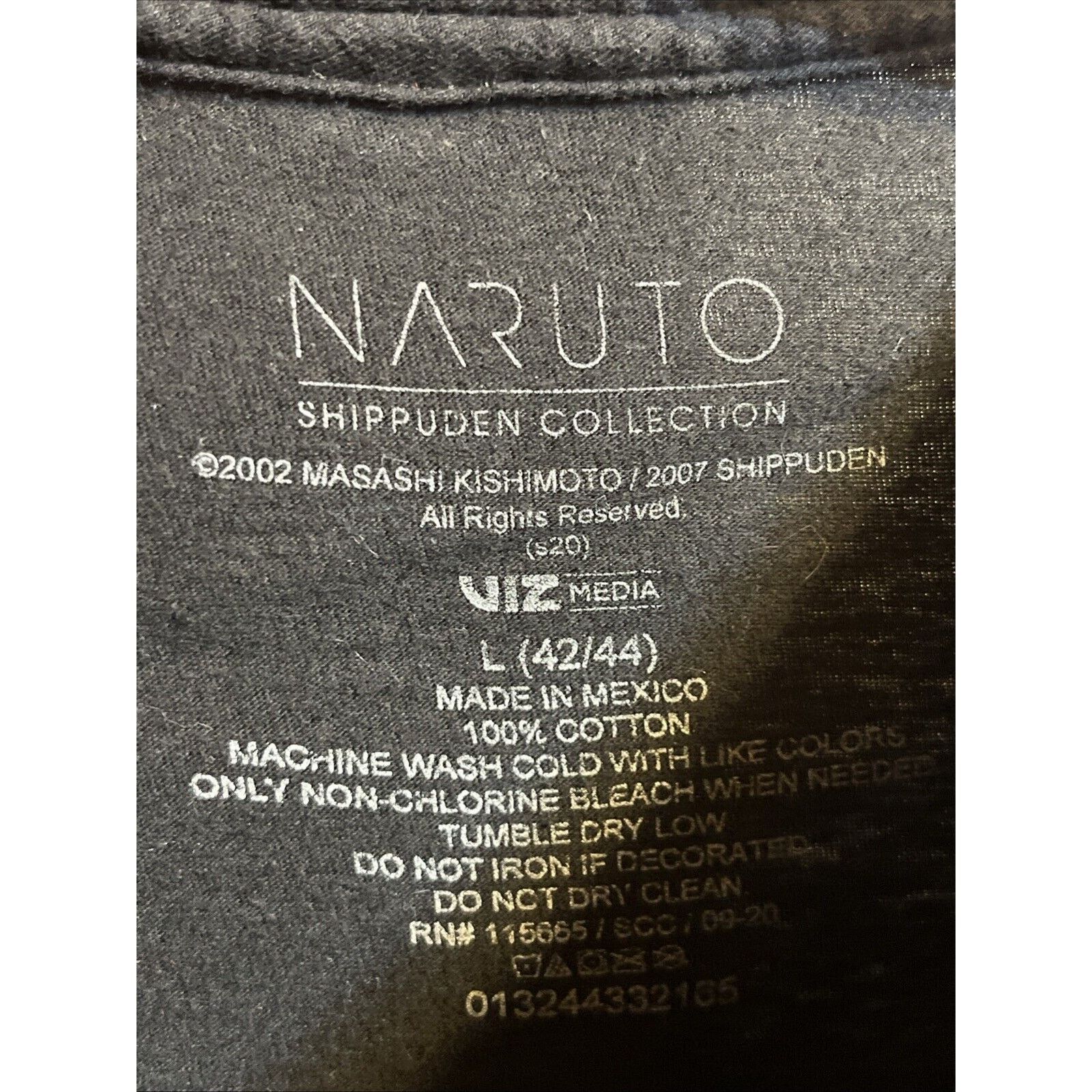 Other Shippuden Collection Tee Naruto Uzumaki Yell T Shirt Men's L Size US L / EU 52-54 / 3 - 3 Thumbnail