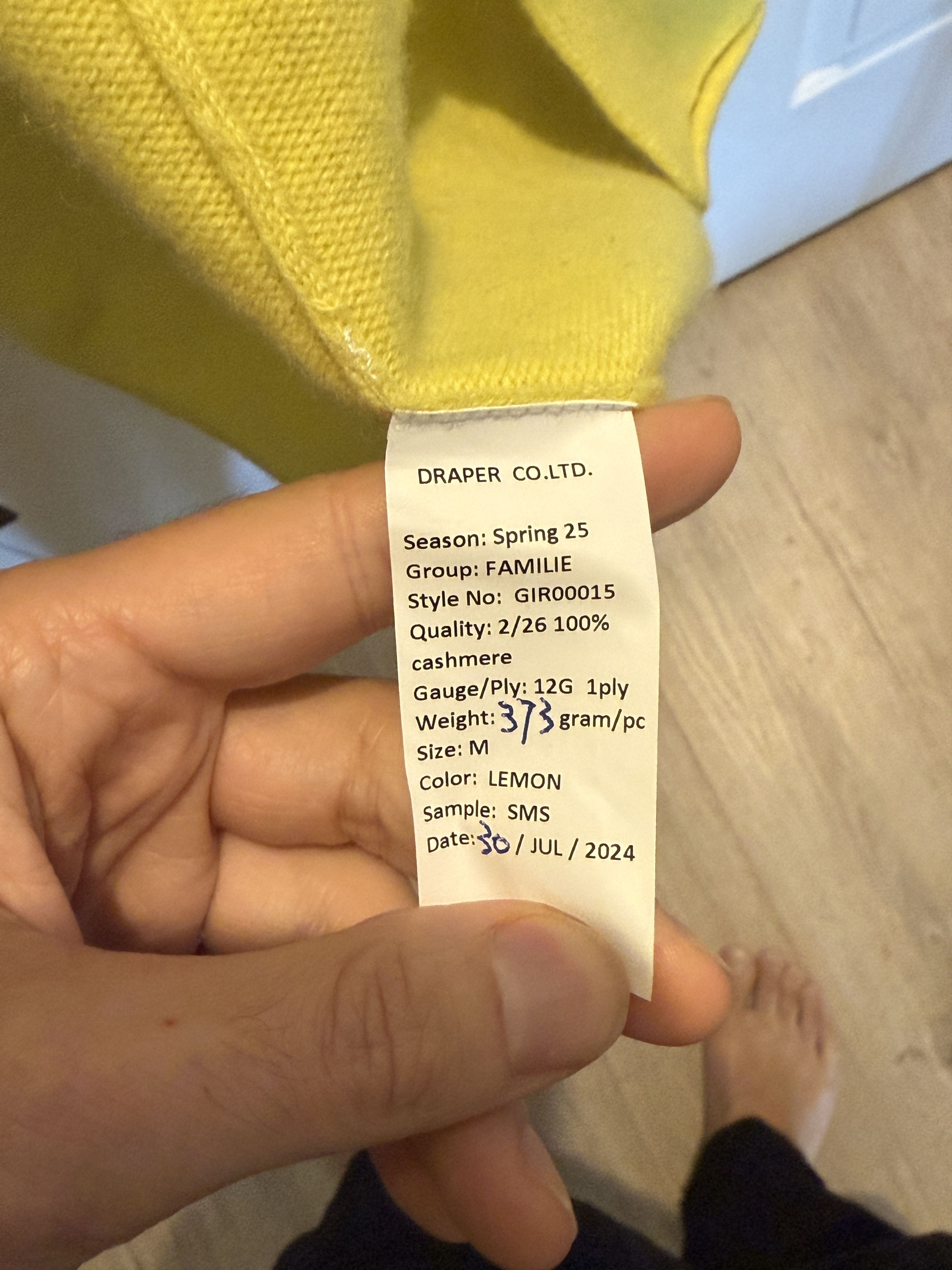 Guest in Residence Yellow everyday cashmere cardigan Size US M / EU 48-50 / 2 - 3 Thumbnail