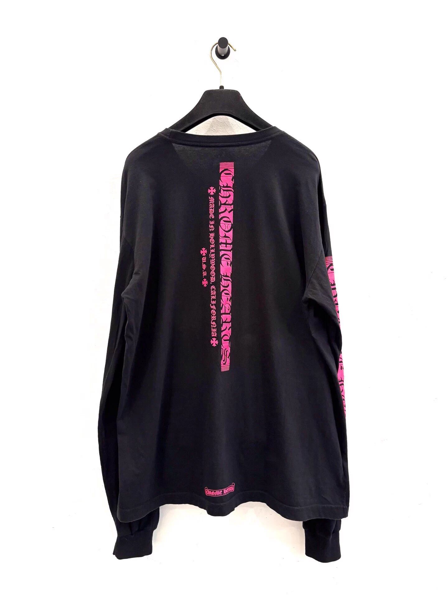 Chrome Hearts Chrome Hearts Aoyama Pink Cross Sanskrit Black L Size US L / EU 52-54 / 3 - 1 Thumbnail