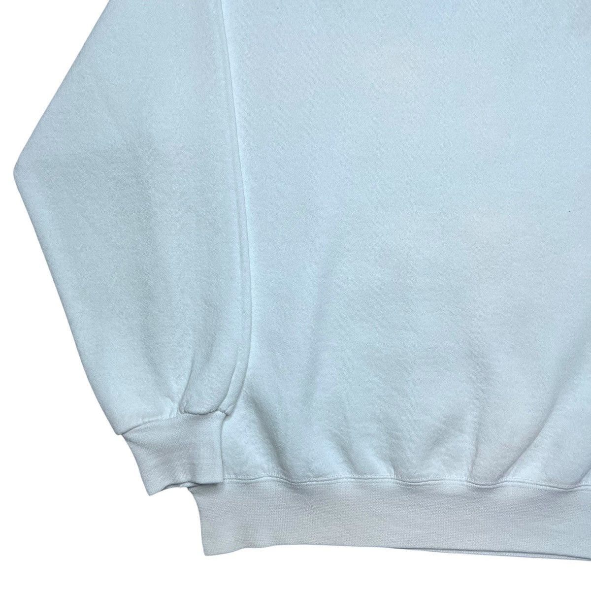 Russell Athletic Vintage 1990s Russell Athletic White USA Blank Sweatshirt Size US XL / EU 56 / 4 - 17 Thumbnail