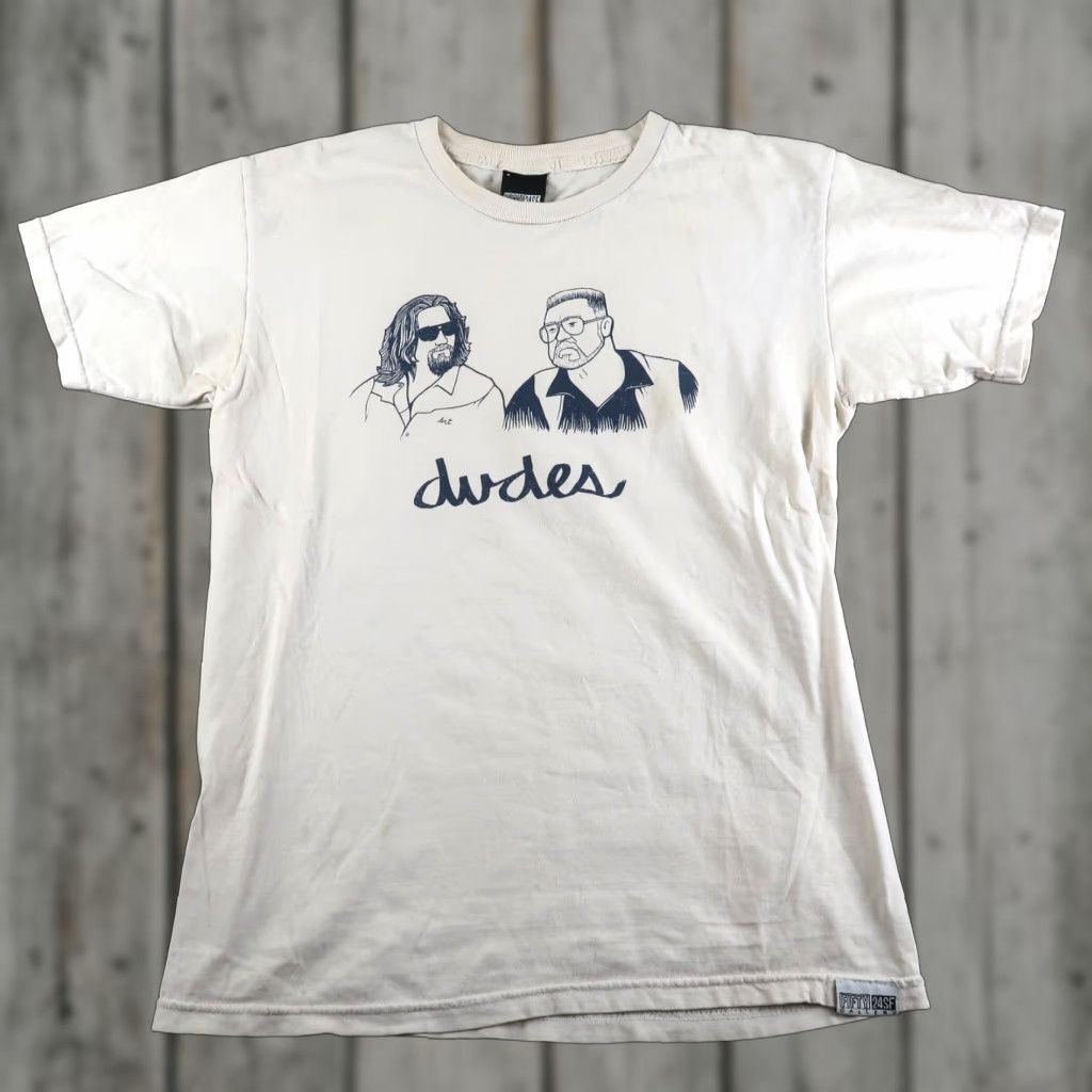 Vintage VINTAGE Fifty 24SF Big Lebowski Shirt S Women Ivory Walrus John Goodman Jeff Bridges Dude Classic Movie USA Size S / US 4 / IT 40 - 1 Thumbnail