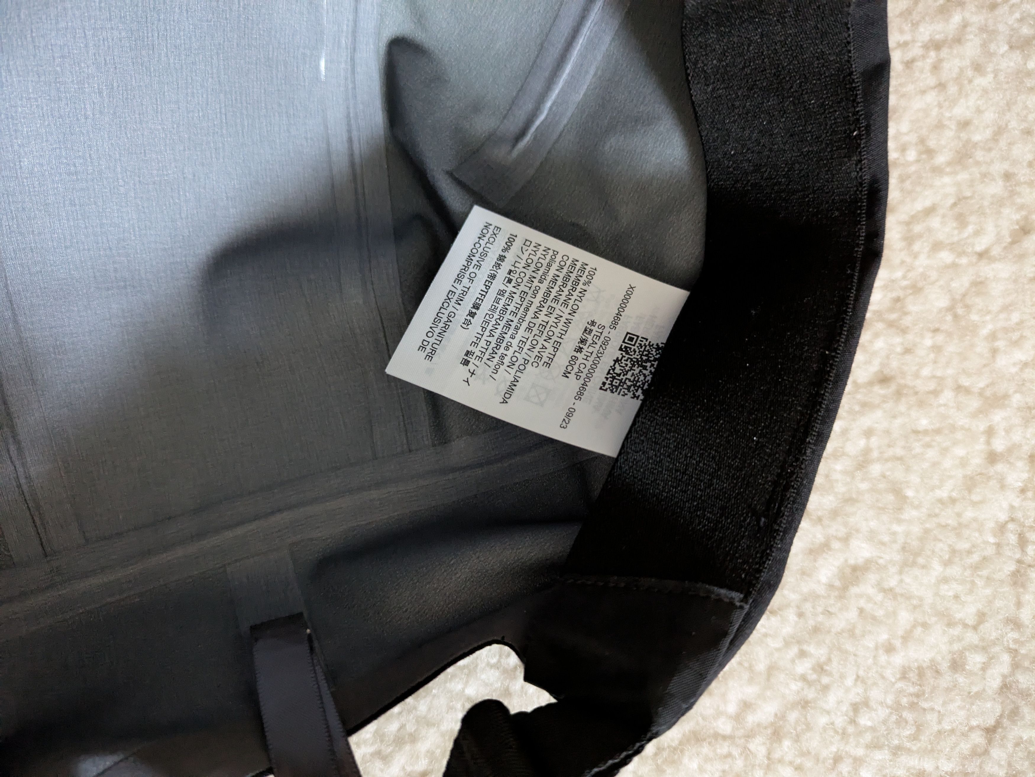 Veilance Arc’teryx Veilance Stealth Cap, L/XL Size ONE SIZE - 3 Thumbnail