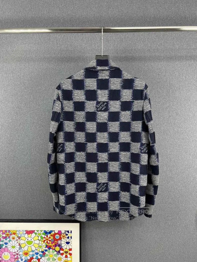Louis Vuitton LOUIS VUITTON Wool Check Shirt Jacket. Size US XS / EU 42 / 0 - 2 Thumbnail