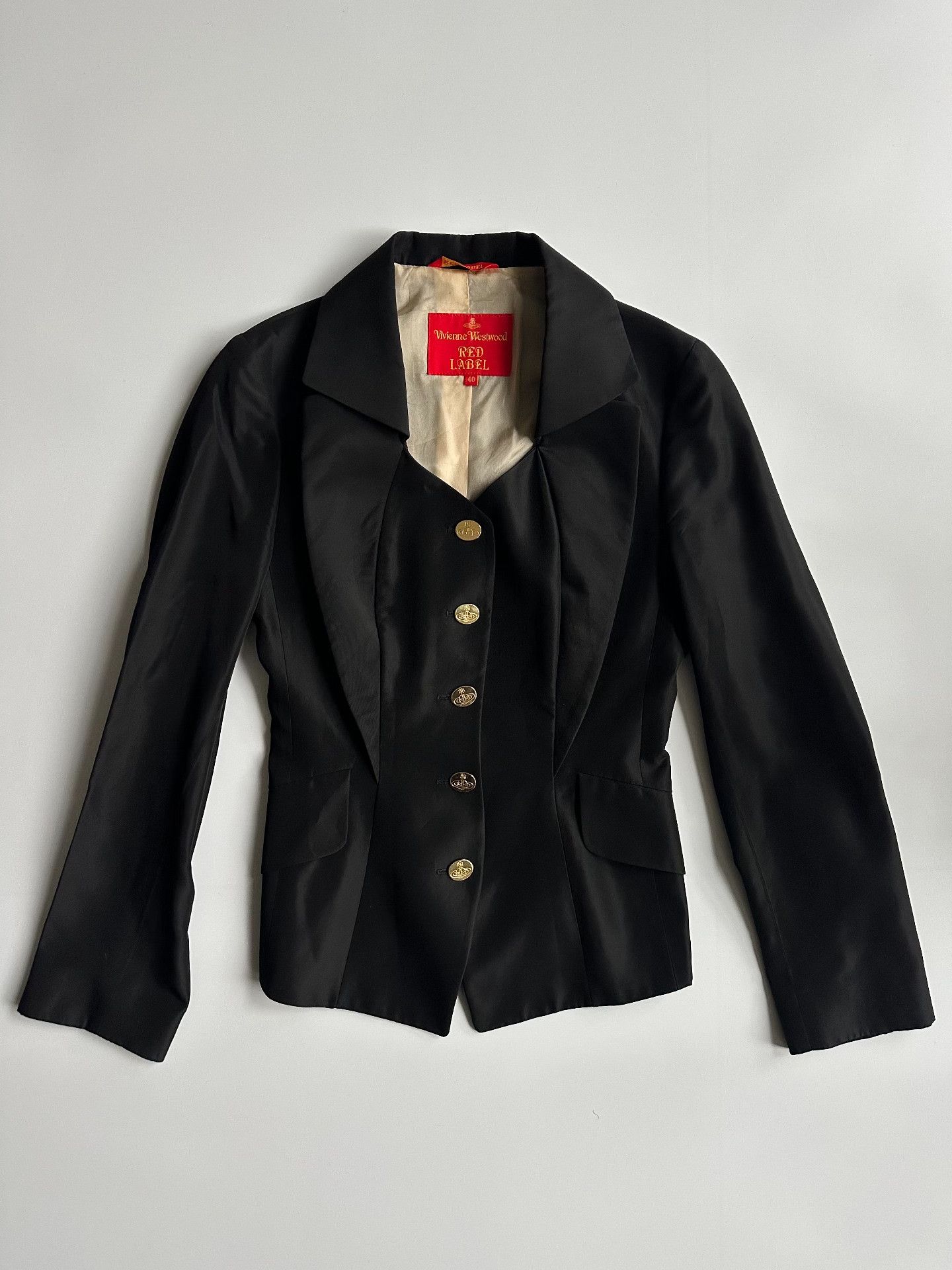 Vivienne Westwood VIVIENNE WESTWOOD size 40 Early-style buttoned suit jacket| Size XL / US 12-14 / IT 48-50 - 1 Thumbnail