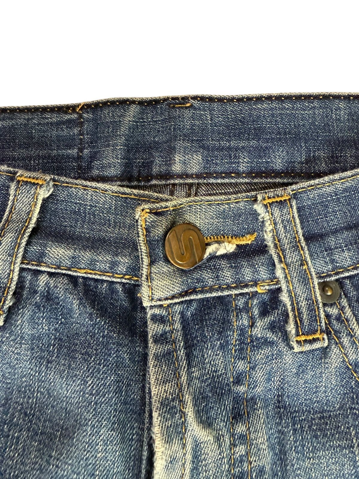 Japanese Brand SILAS JAPANSESE DISTRESSED JEANS Size US 29 - 3 Thumbnail
