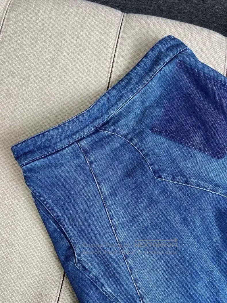 Loewe Loewe High Waist Denim Long Skirt Size 24" / US 00 / IT 34 - 5 Thumbnail