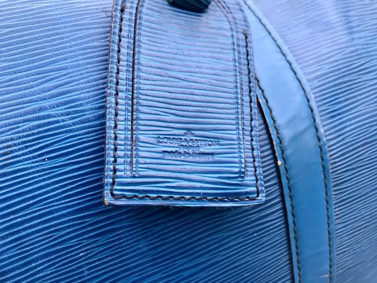 Louis Vuitton Authentic Vintage Louis Vuitton Keepall 50 Epi Travel Bag Size ONE SIZE - 6 Thumbnail