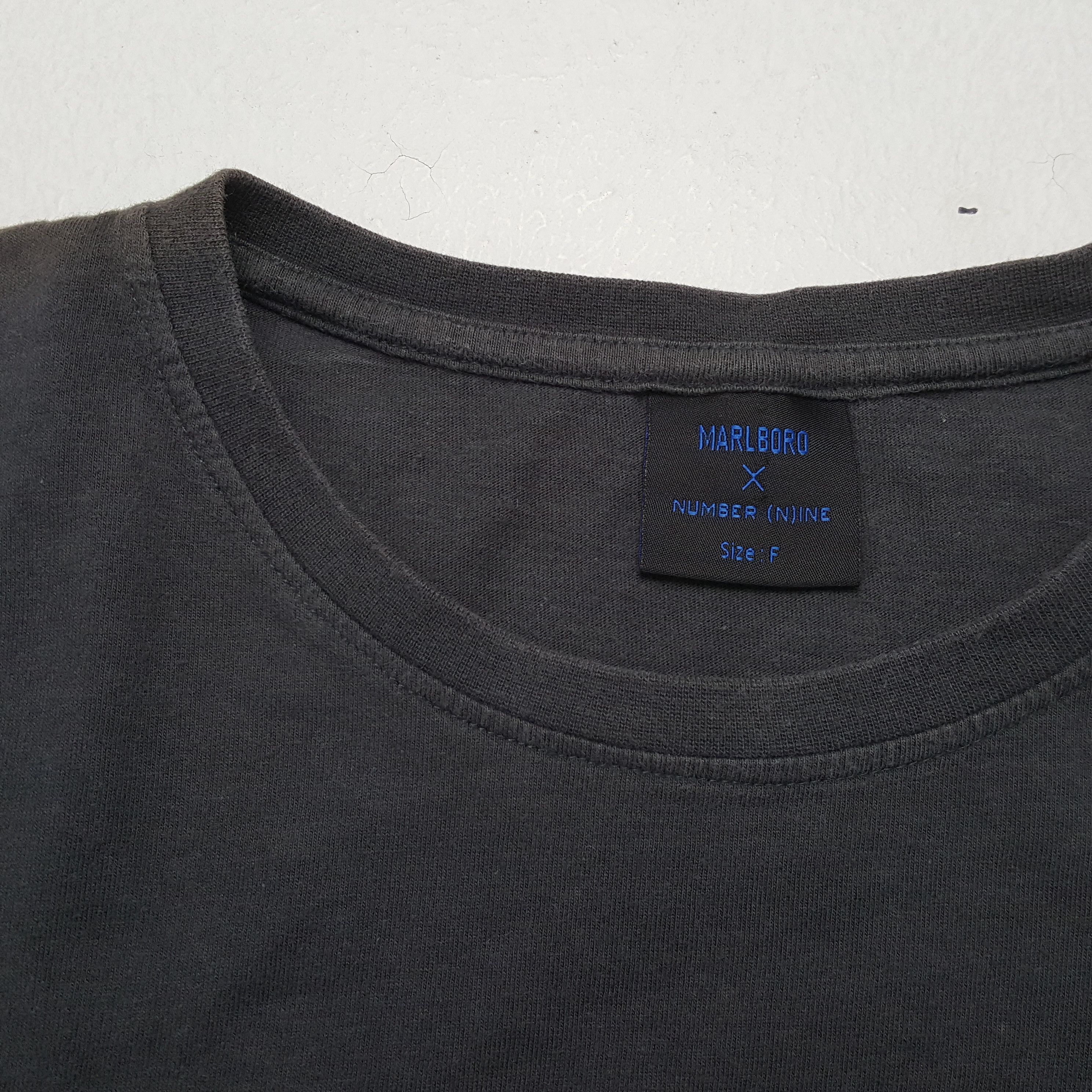 Marlboro × Number (N)ine × Vintage MARLBORO x NUMBER (N)INE Japanese Brand Designer Tshirt Size US M / EU 48-50 / 2 - 8 Thumbnail