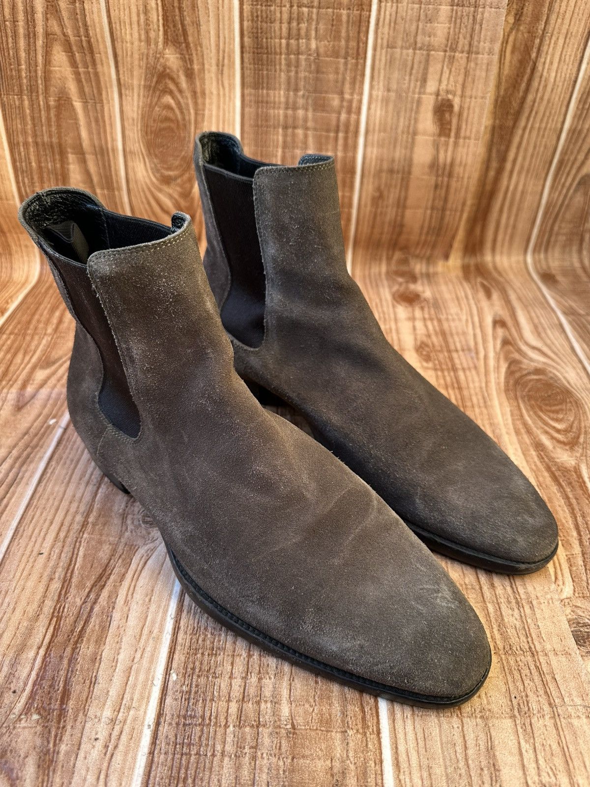 Saint Laurent Paris Saint Laurent Paris Wyatt Gray Chelsea boots Size US 8 / EU 41 - 1 Thumbnail