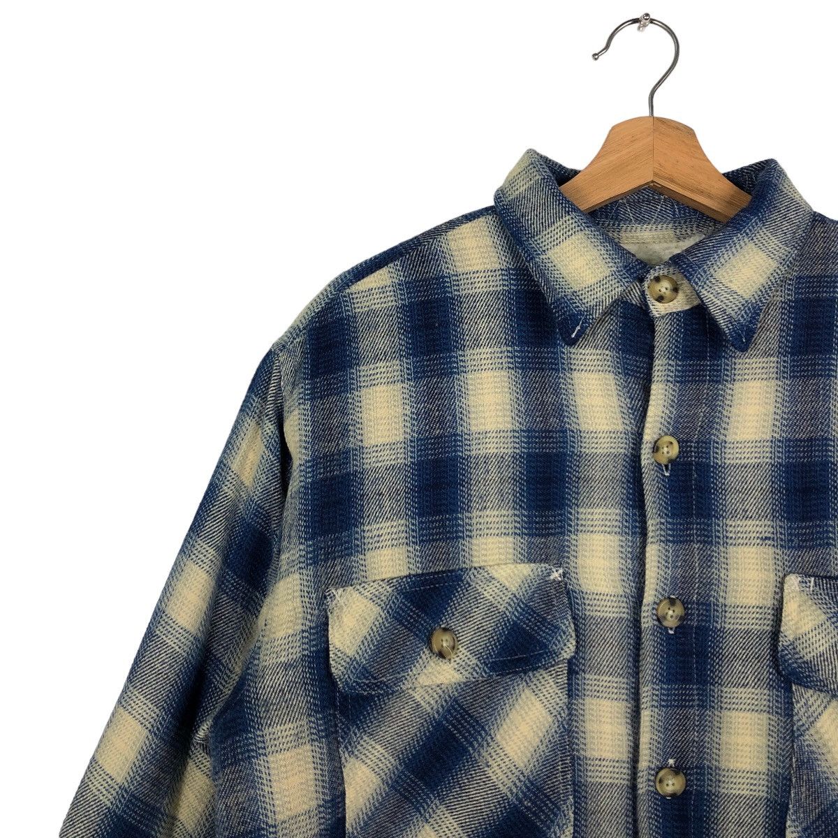 BEAUTY&YOUTH 🔥90’s Vintage Flannel Jacket Tartan Design Uniqlo Japan Size US M / EU 48-50 / 2 - 7 Thumbnail
