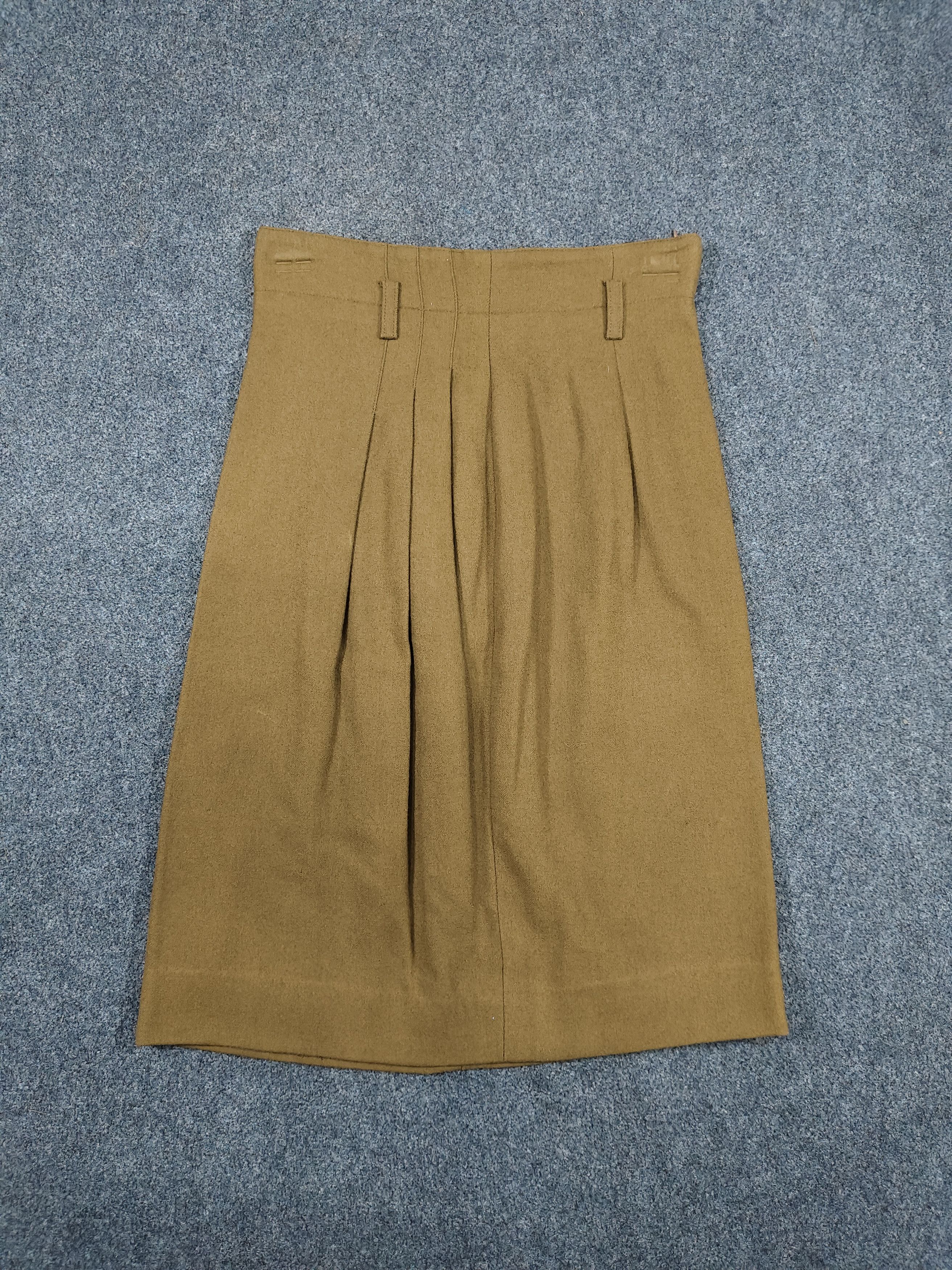 Missoni 80s Missoni Donna - Wool Pleats Tailored Skirt Size 27" / US 4 / IT 40 - 5 Thumbnail