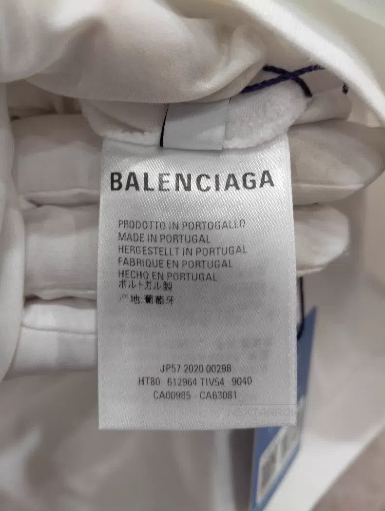 Balenciaga Balenciaga Ladies letter Logo print round neck short-sleev Size M / US 6-8 / IT 42-44 - 4 Thumbnail