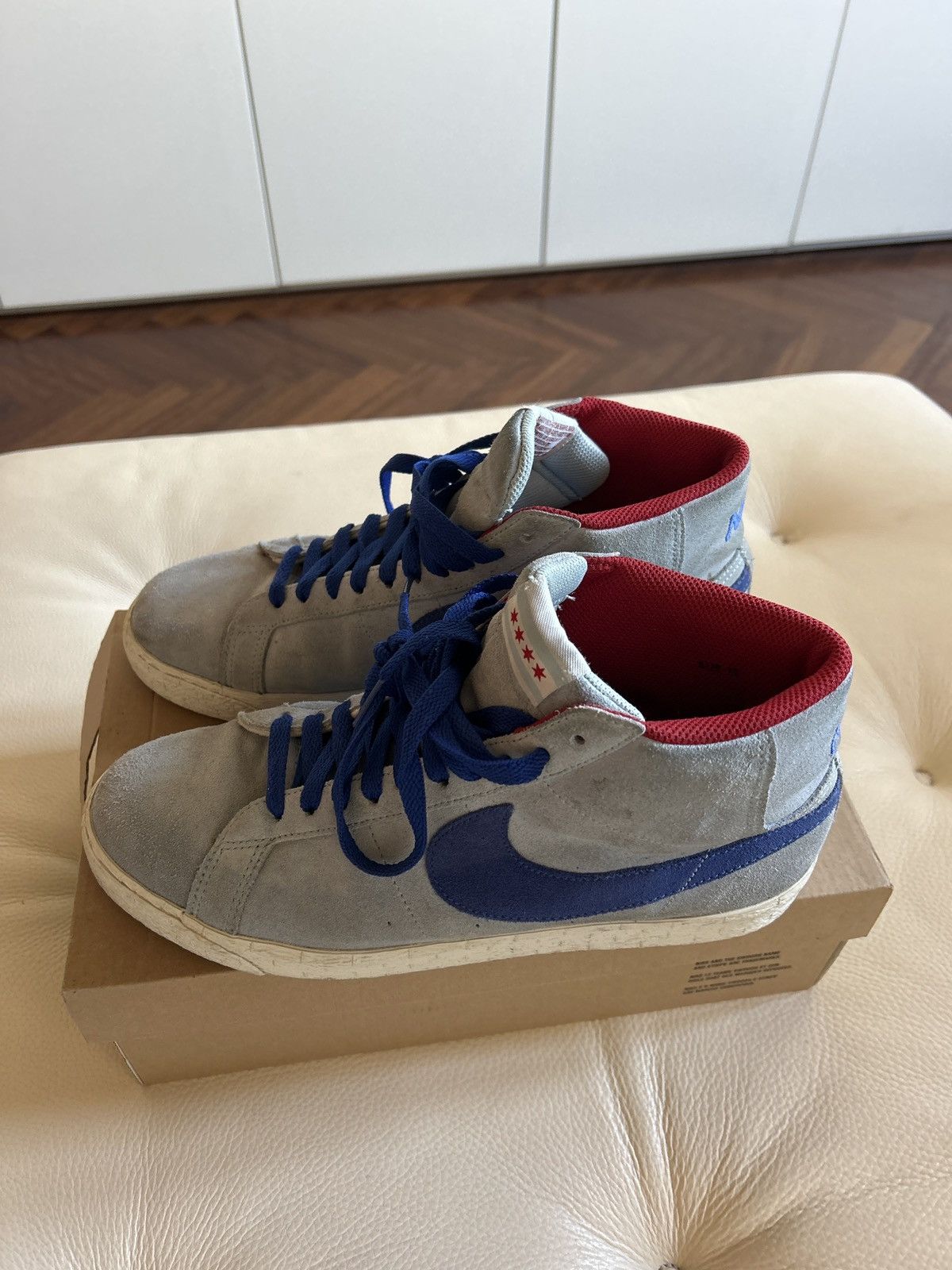 Nike Nike SB blazer ice blue chicago Size US 10 / EU 43 - 2 Thumbnail