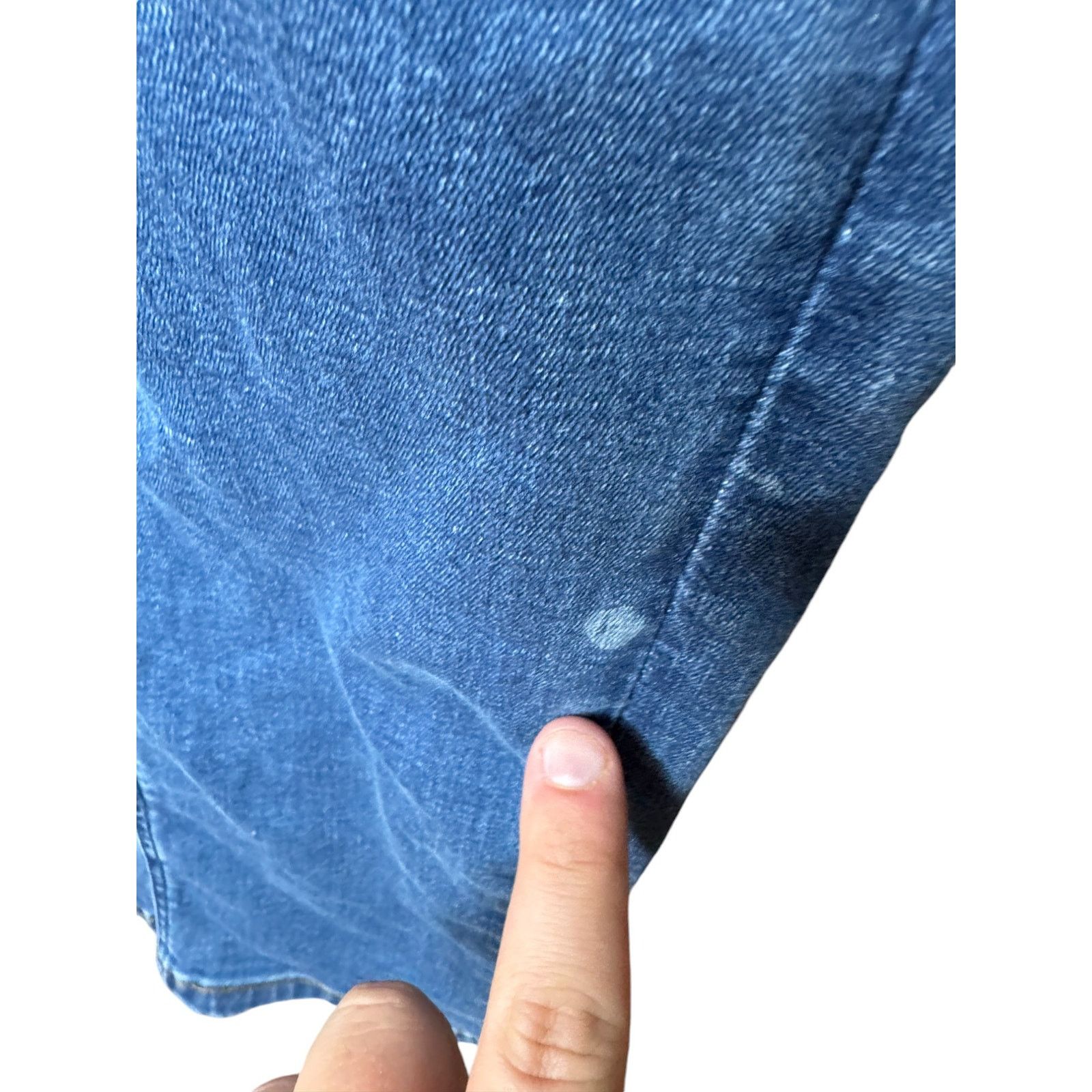 Denim & Co. Denim & Co. Stretch Wide Leg Jeans with Seam Detail 14 Reg. Size 36" / US 14 / IT 50 - 10 Thumbnail