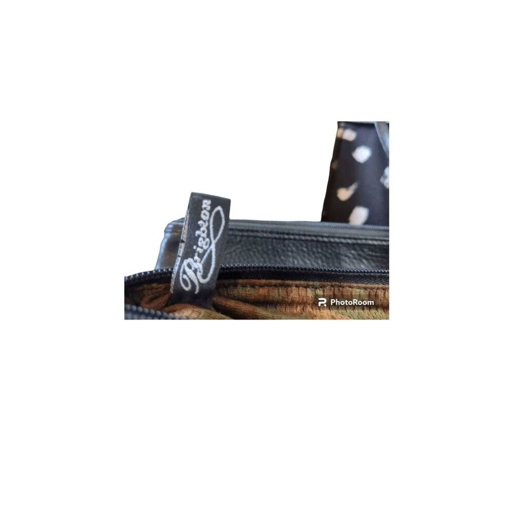 Brighton Brighton Small Crossbody Bag Black Textured Size ONE SIZE - 7 Thumbnail