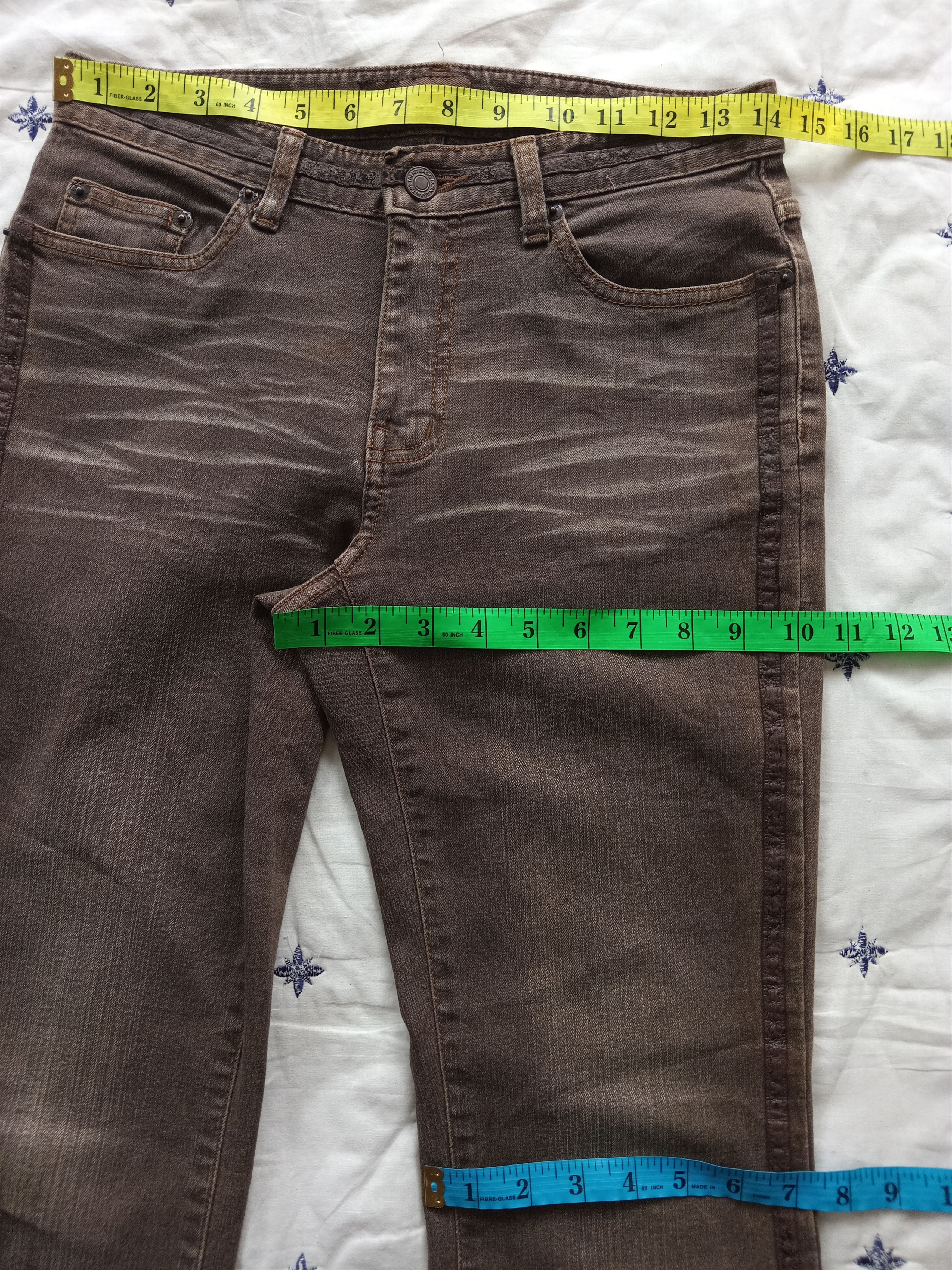 Japanese Brand Japanese Brand Distressed Flare Denim Jeans Size US 28 / EU 44 - 2 Thumbnail
