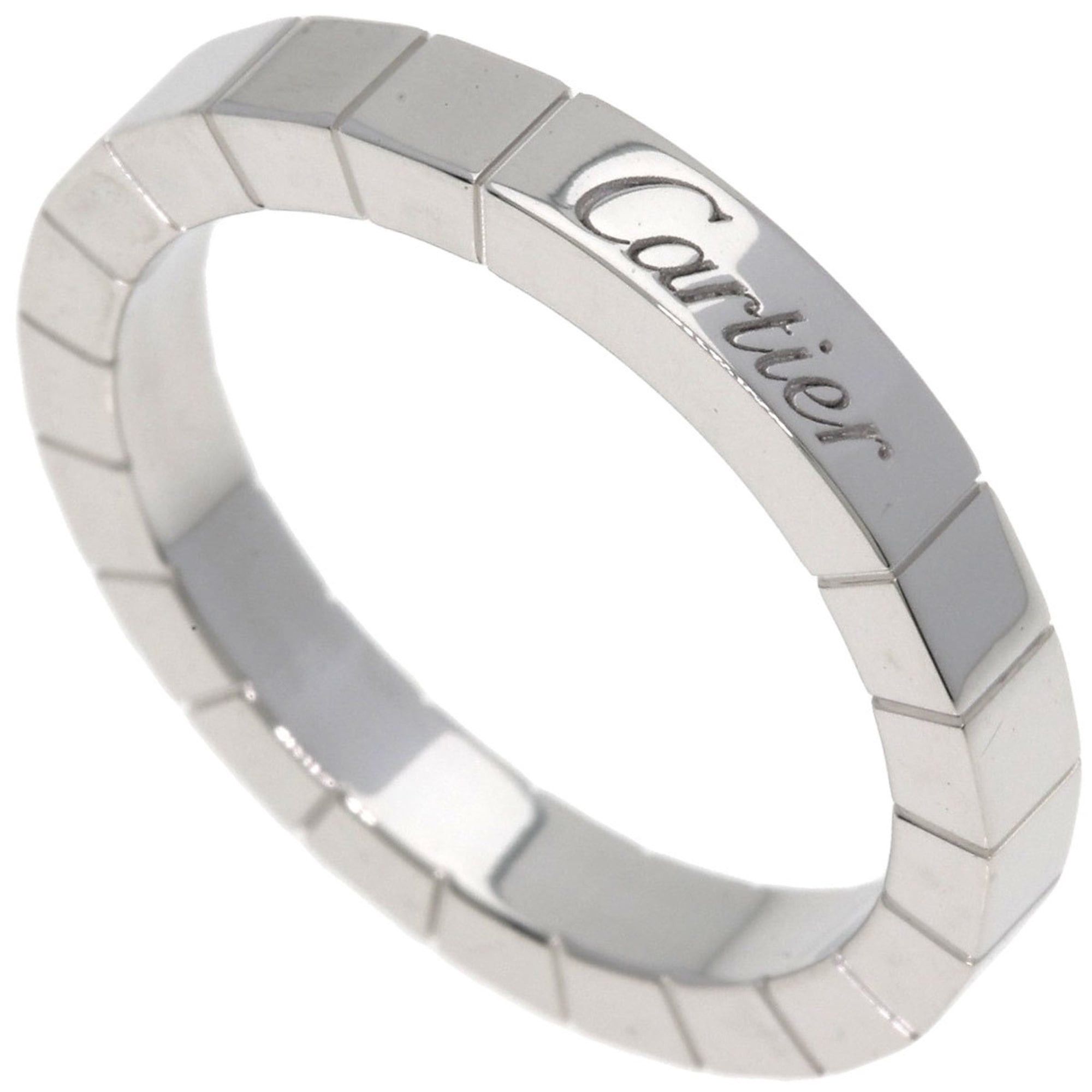 Cartier Cartier Lanieres #55 Ring, 18K White Gold, Women's. Size ONE SIZE - 1 Thumbnail