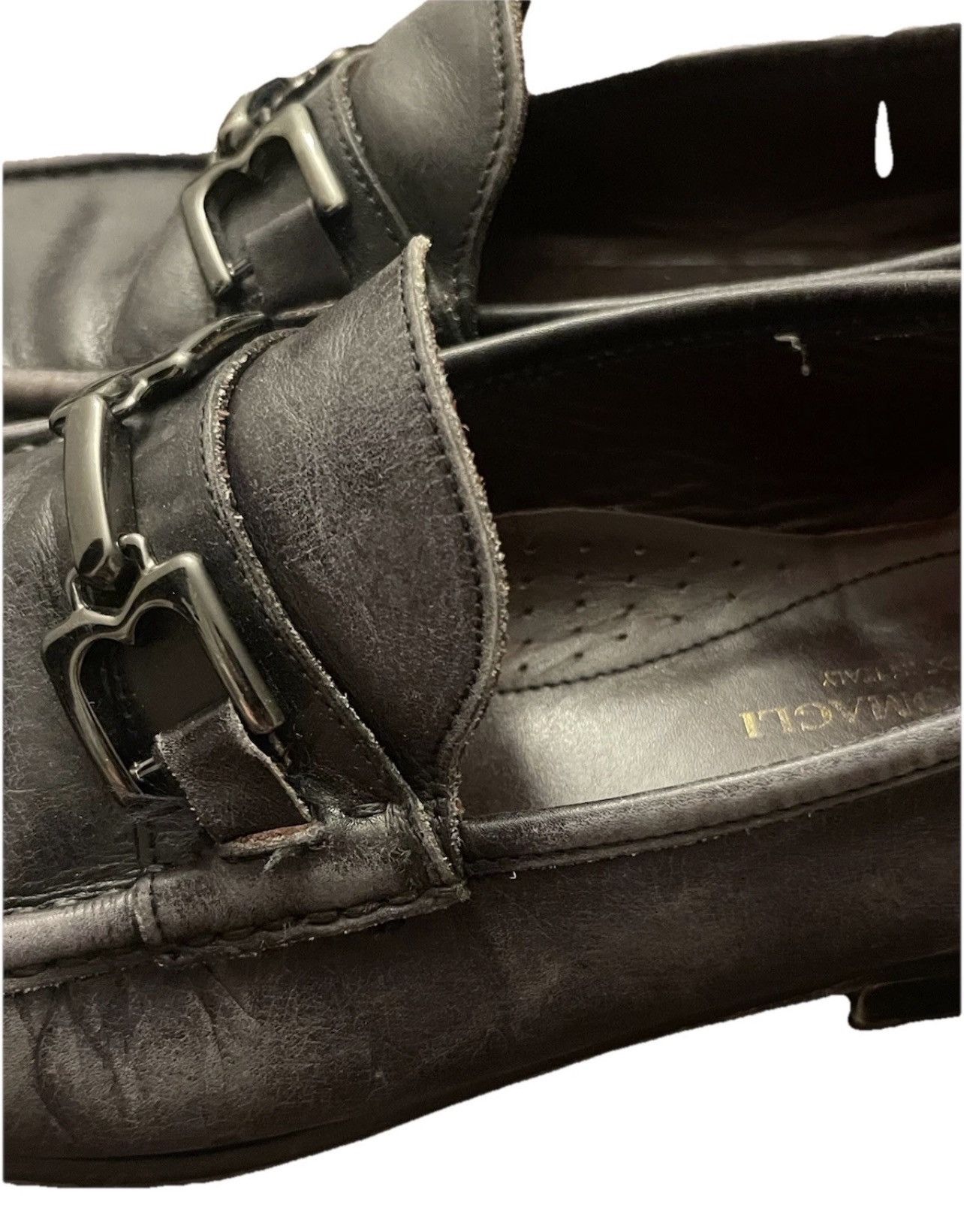 Bruno Magli Bruno Magli Black Leather Horsebit Loafers Men’s Size 9.5 M Size US 9.5 / EU 42-43 - 9 Thumbnail