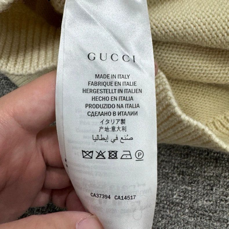 Gucci Gucci V-neck knitwear Size US M / EU 48-50 / 2 - 3 Thumbnail