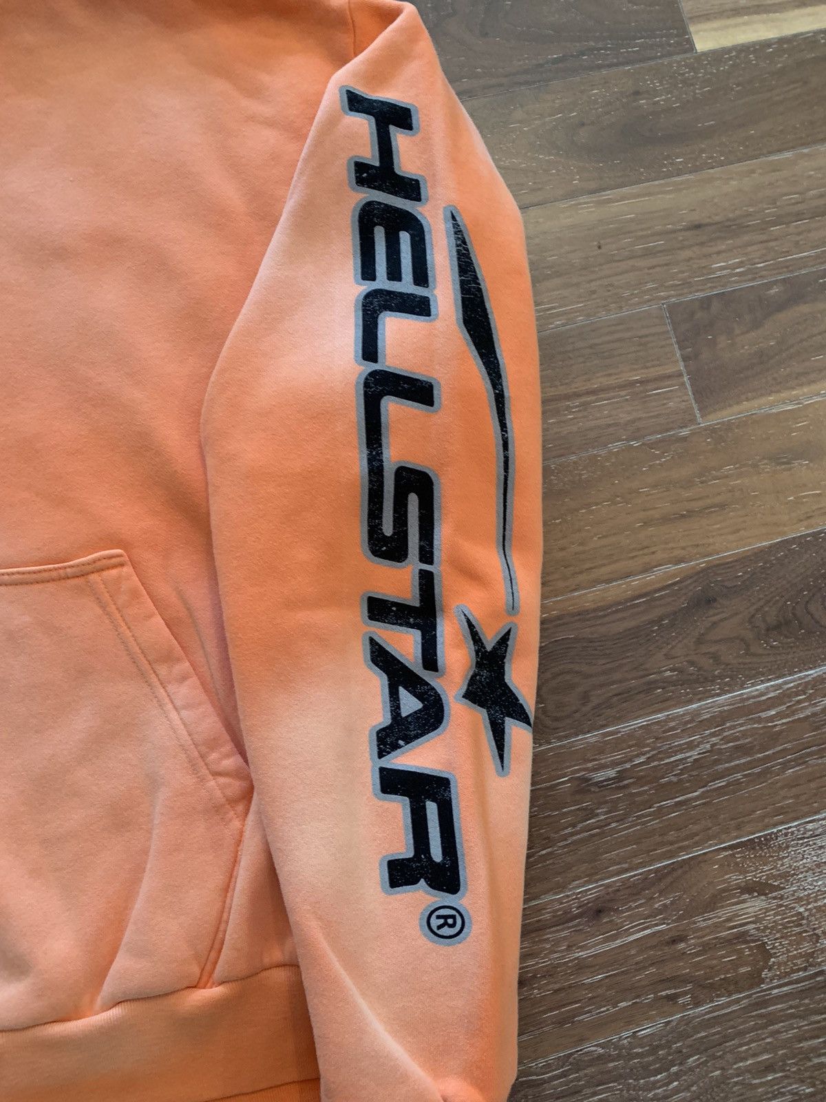 HELLSTAR Fire Orange Hellstar hoodie S Size US S / EU 44-46 / 1 - 3 Thumbnail