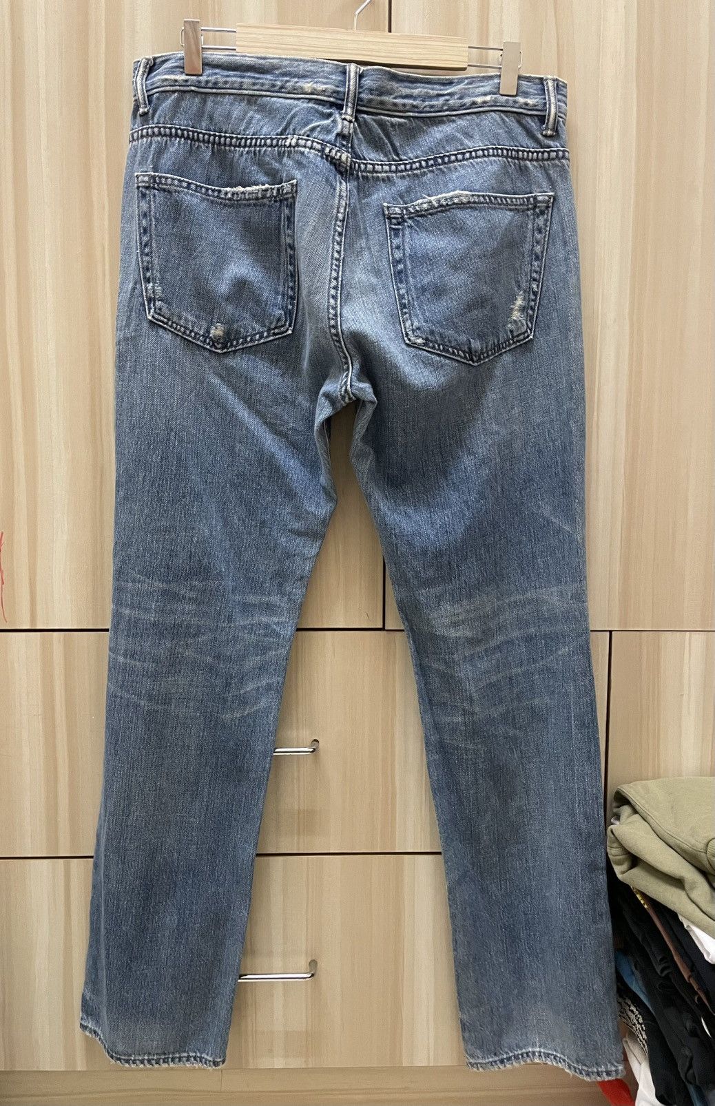 Helmut Lang Helmut Lang Relaxed Tapered Jeans Size US 34 / EU 50 - 5 Thumbnail