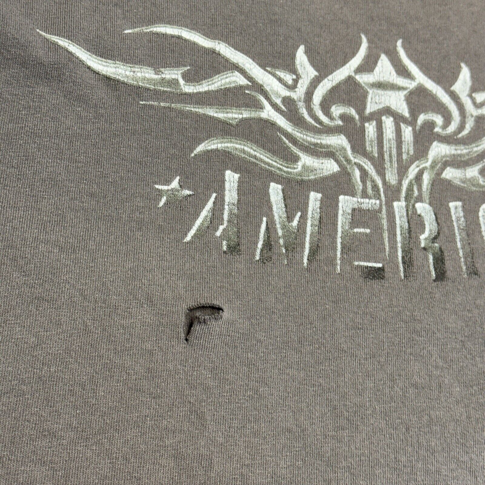 Vintage Vintage Y2K Tribal Grunge T Shirt Mens XL America USA Size US XL / EU 56 / 4 - 5 Thumbnail