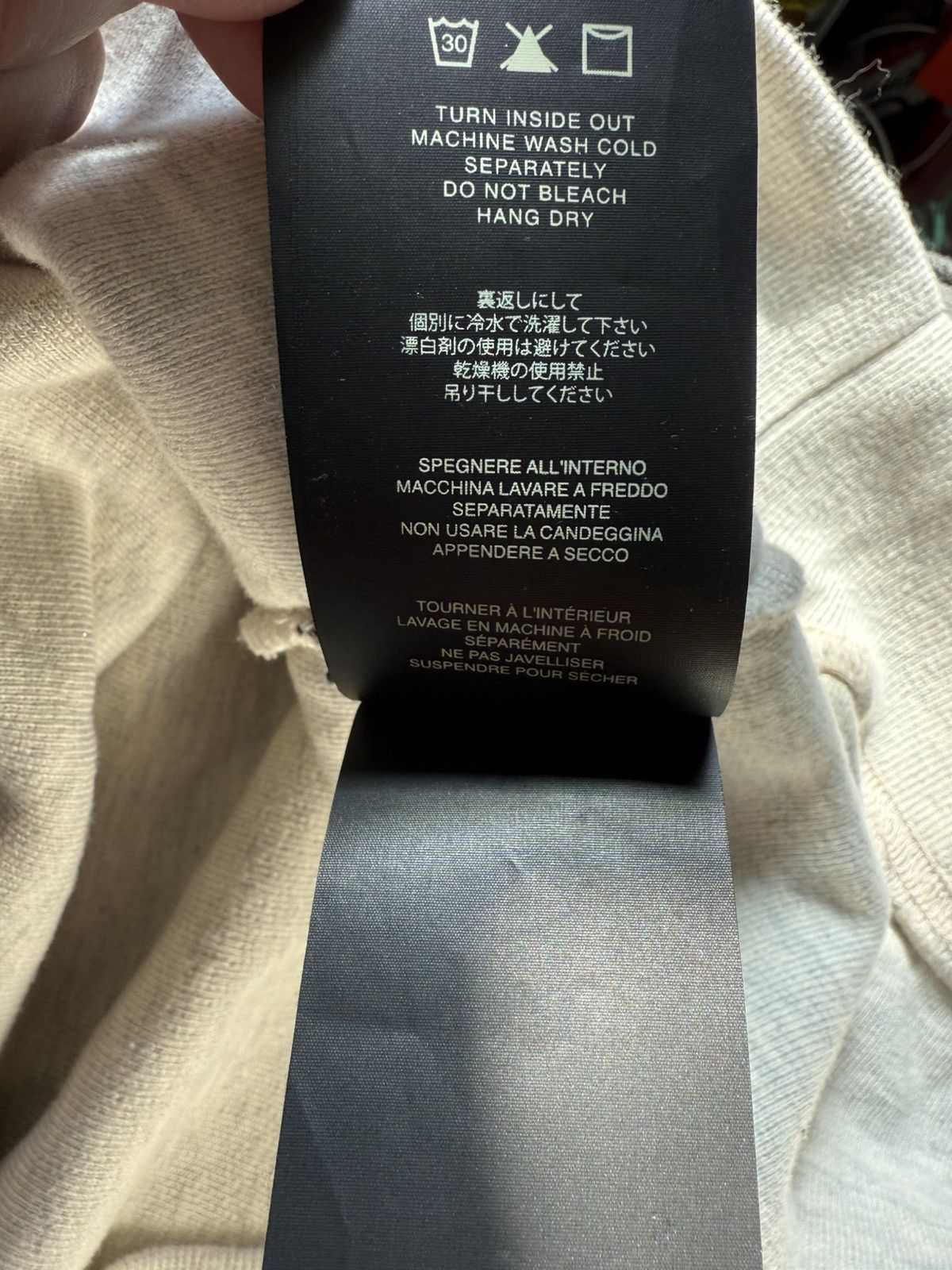 Fear of God Fear of god inside out seventh collection sweater Size US S / EU 44-46 / 1 - 9 Thumbnail
