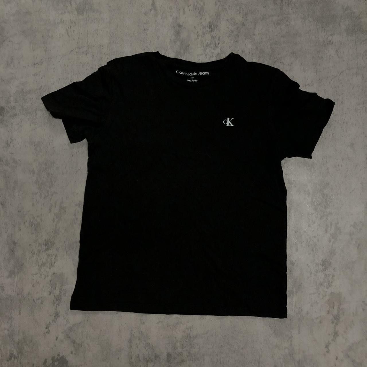Calvin Klein Calvin Klein Jeans black T-shirt Boxy Vintage Size US S / EU 44-46 / 1 - 1 Thumbnail