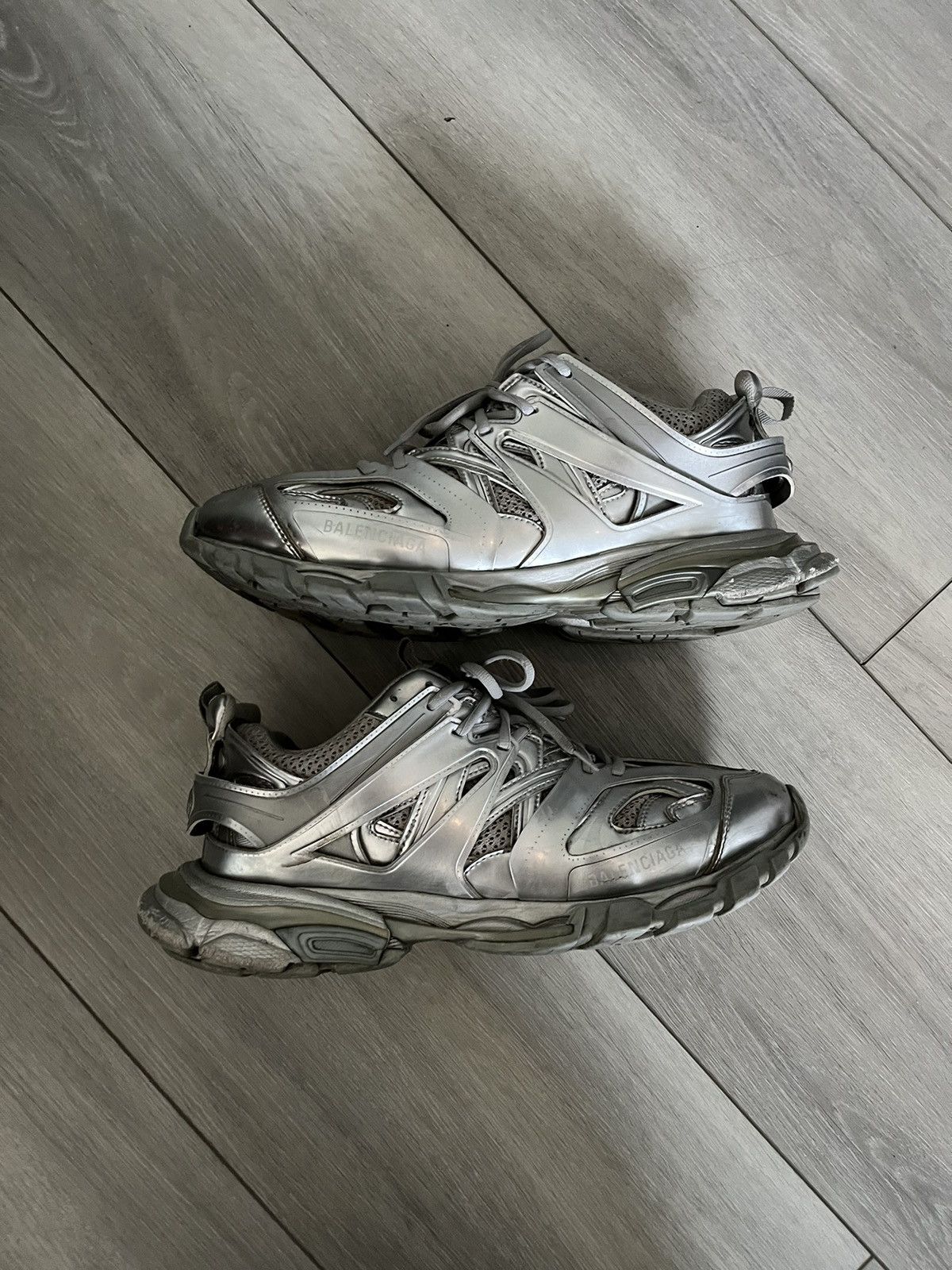Balenciaga Balenciaga Track Silver 44 Size US 11 / EU 44 - 3 Thumbnail